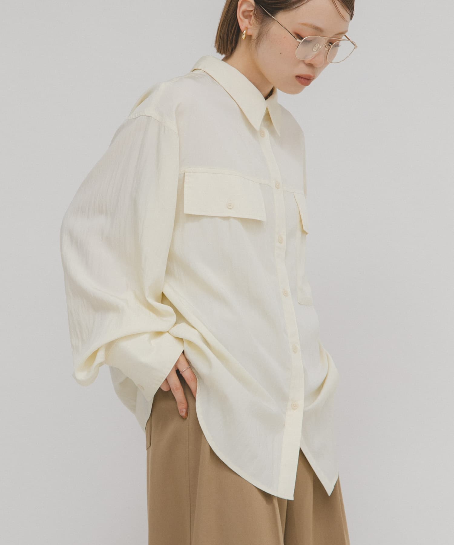 身長：153cm サイズ：one