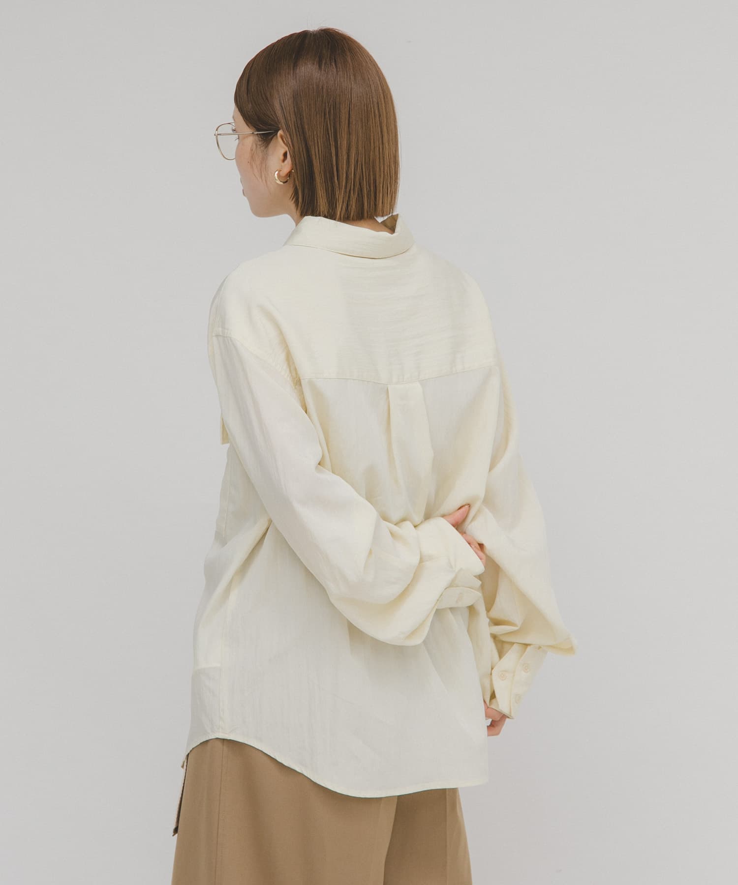 身長：153cm サイズ：one