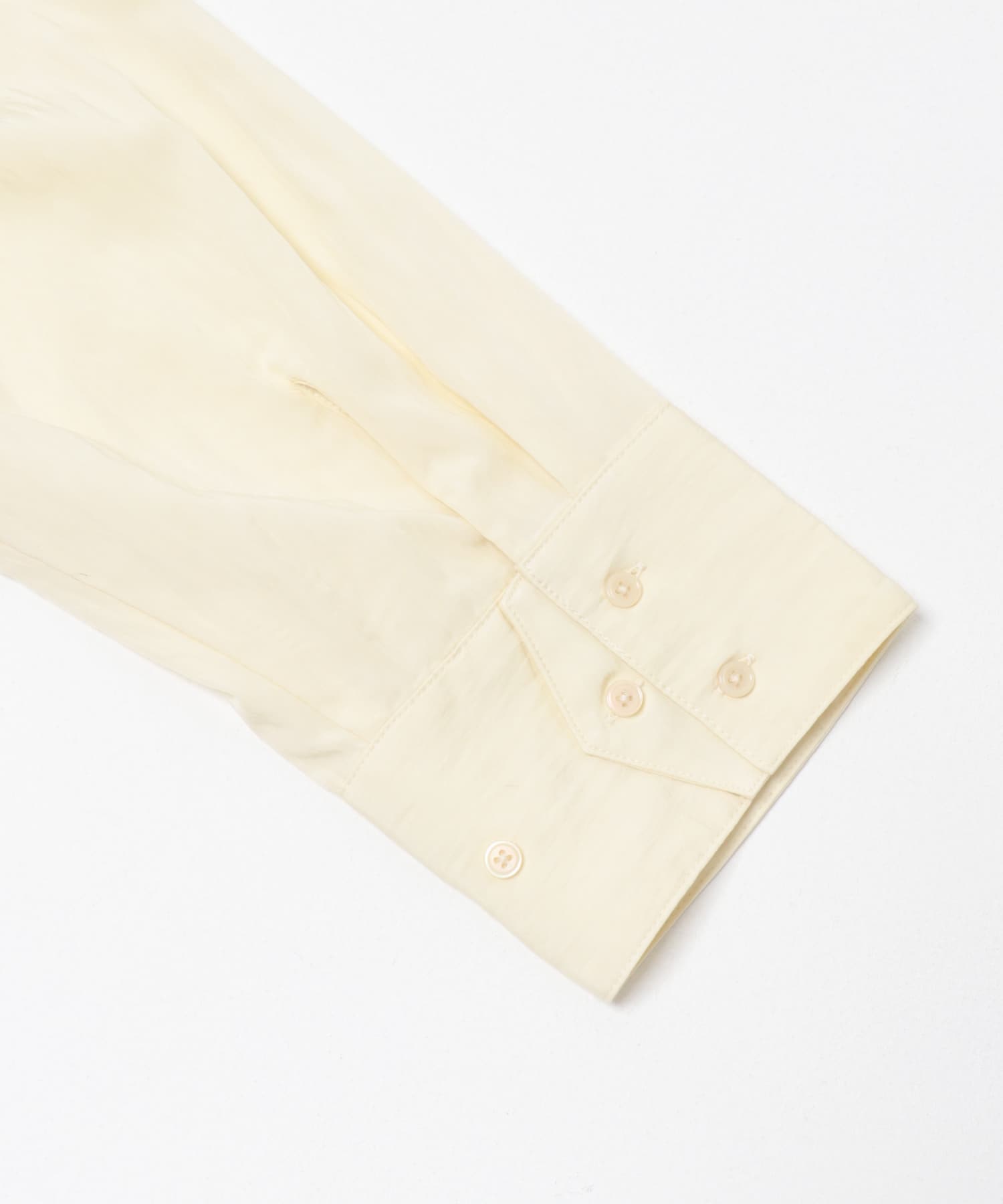 フラップデザインシャツ IVORY one