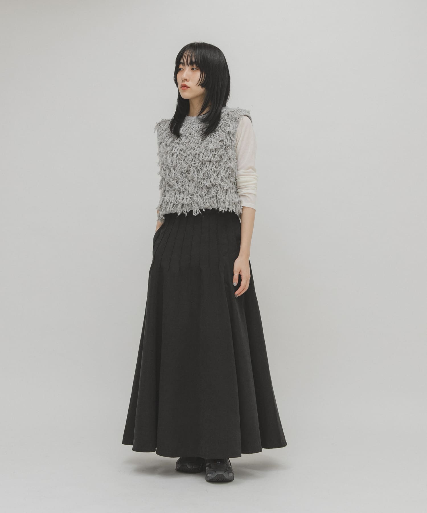 身長：160cm サイズ：one