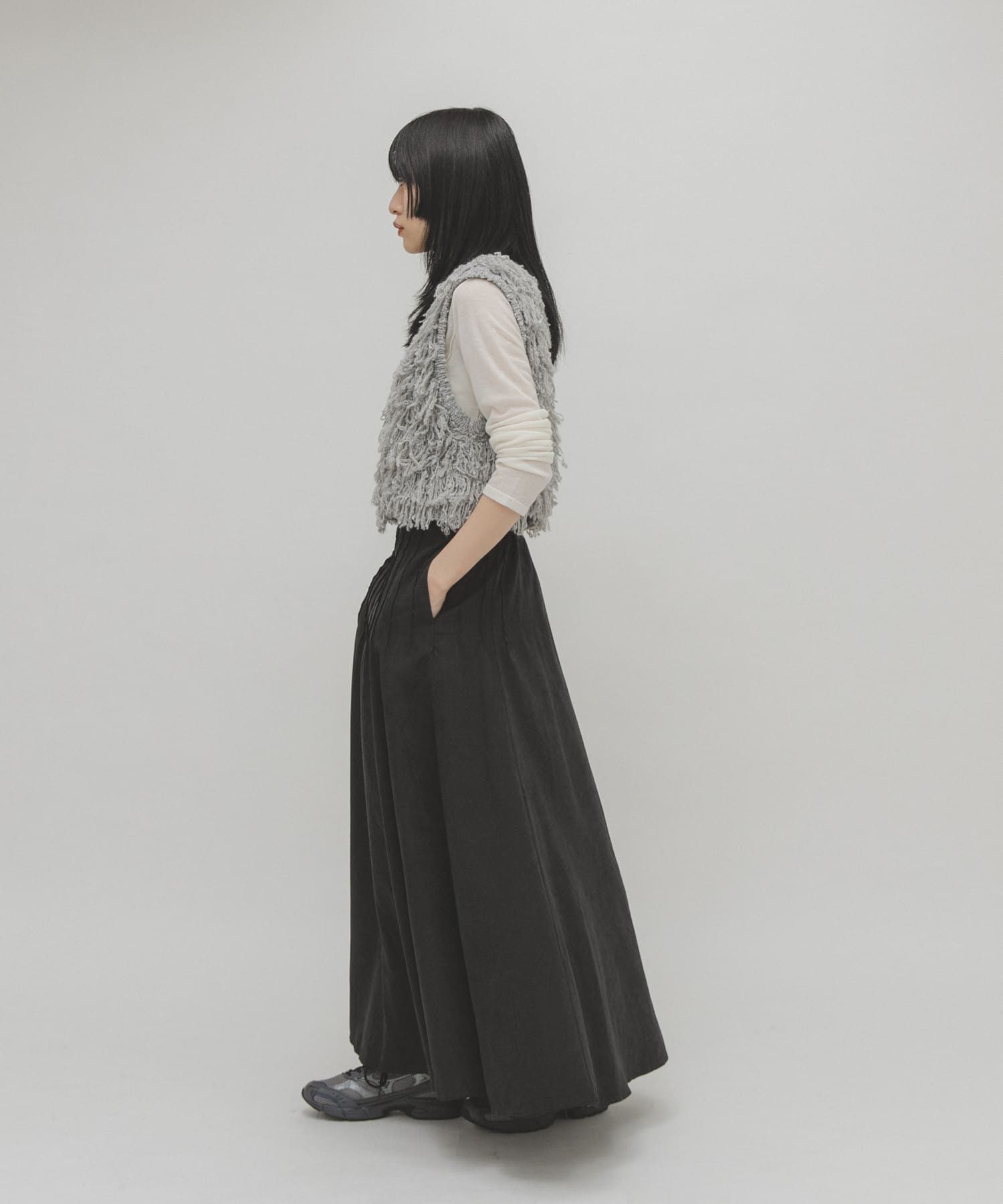 身長：160cm サイズ：one