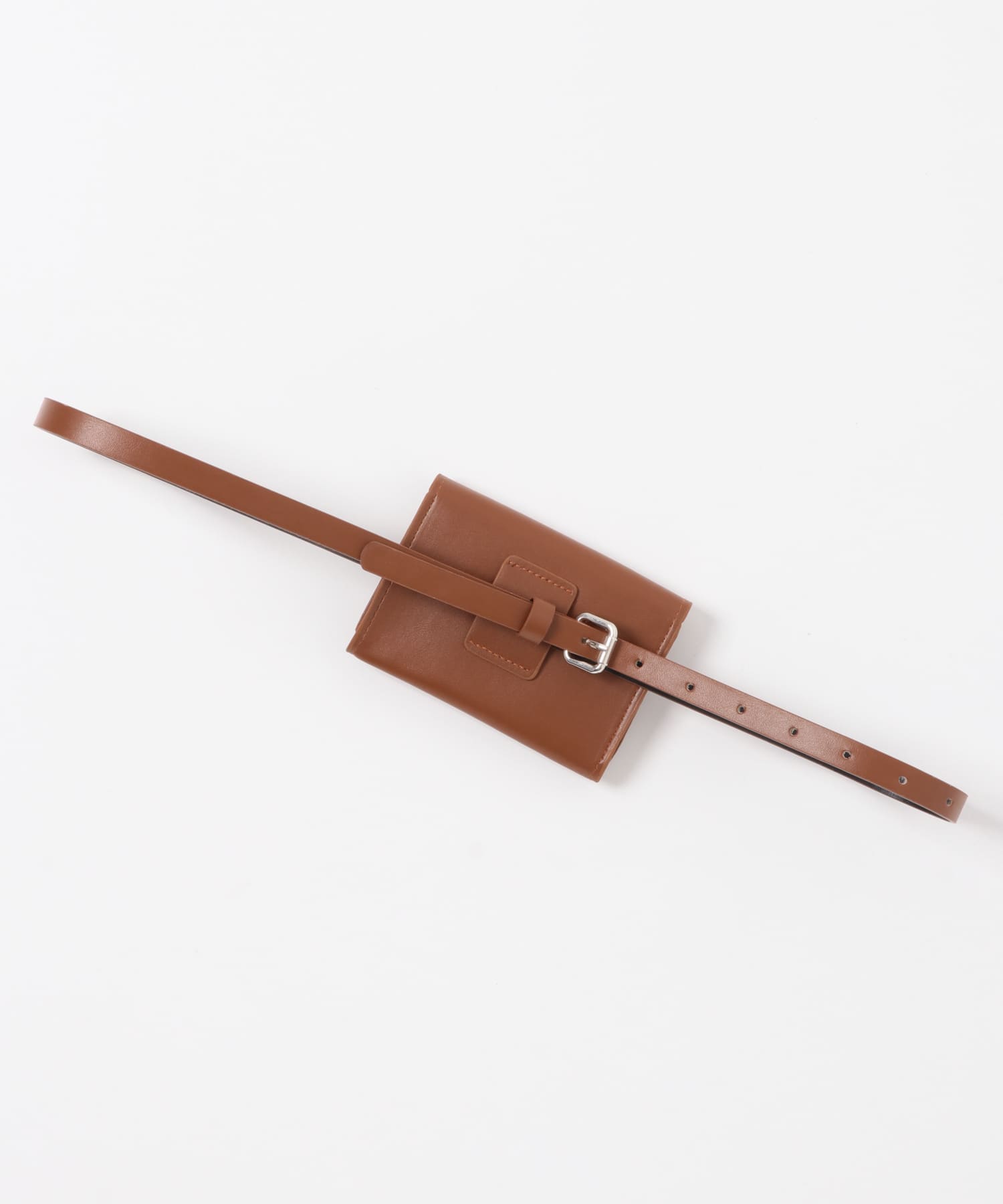 ポーチ付きベルト BROWN One