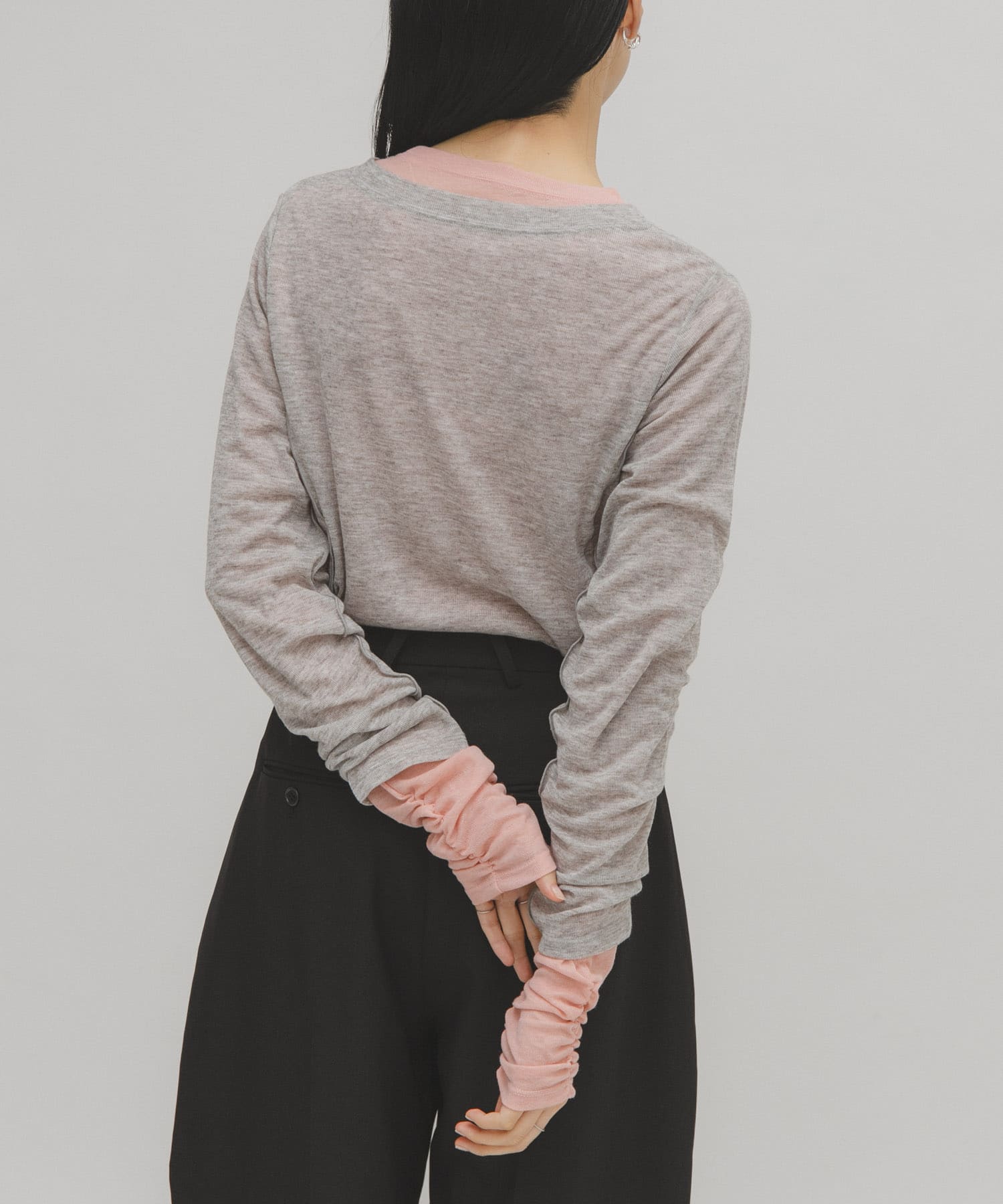 身長：160cm サイズ：one