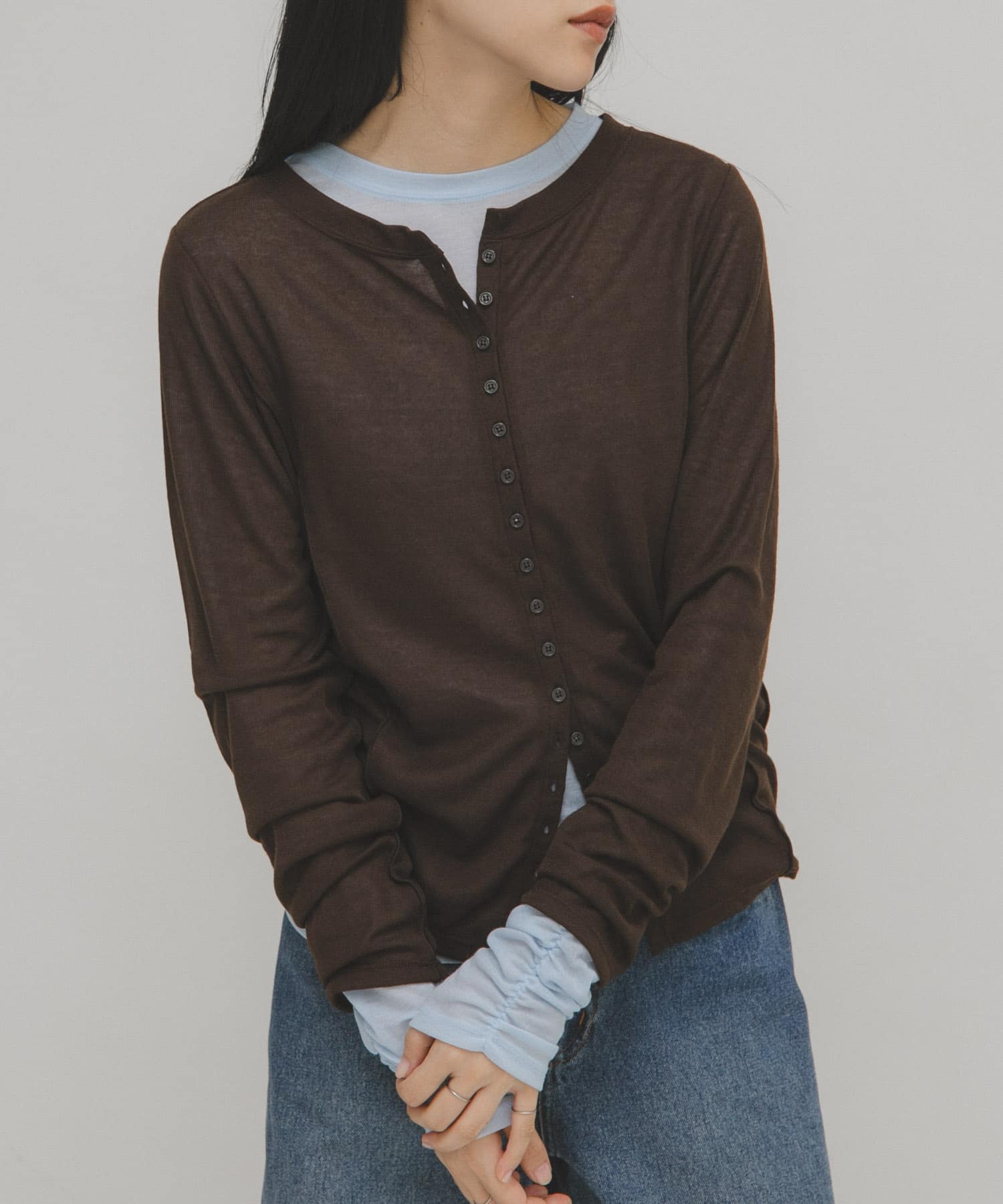 身長：160cm サイズ：one