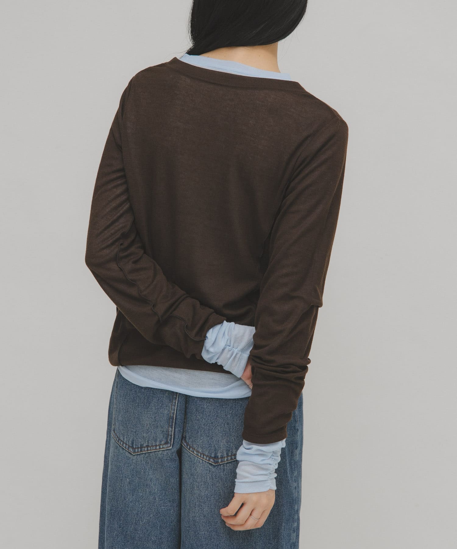 身長：160cm サイズ：one