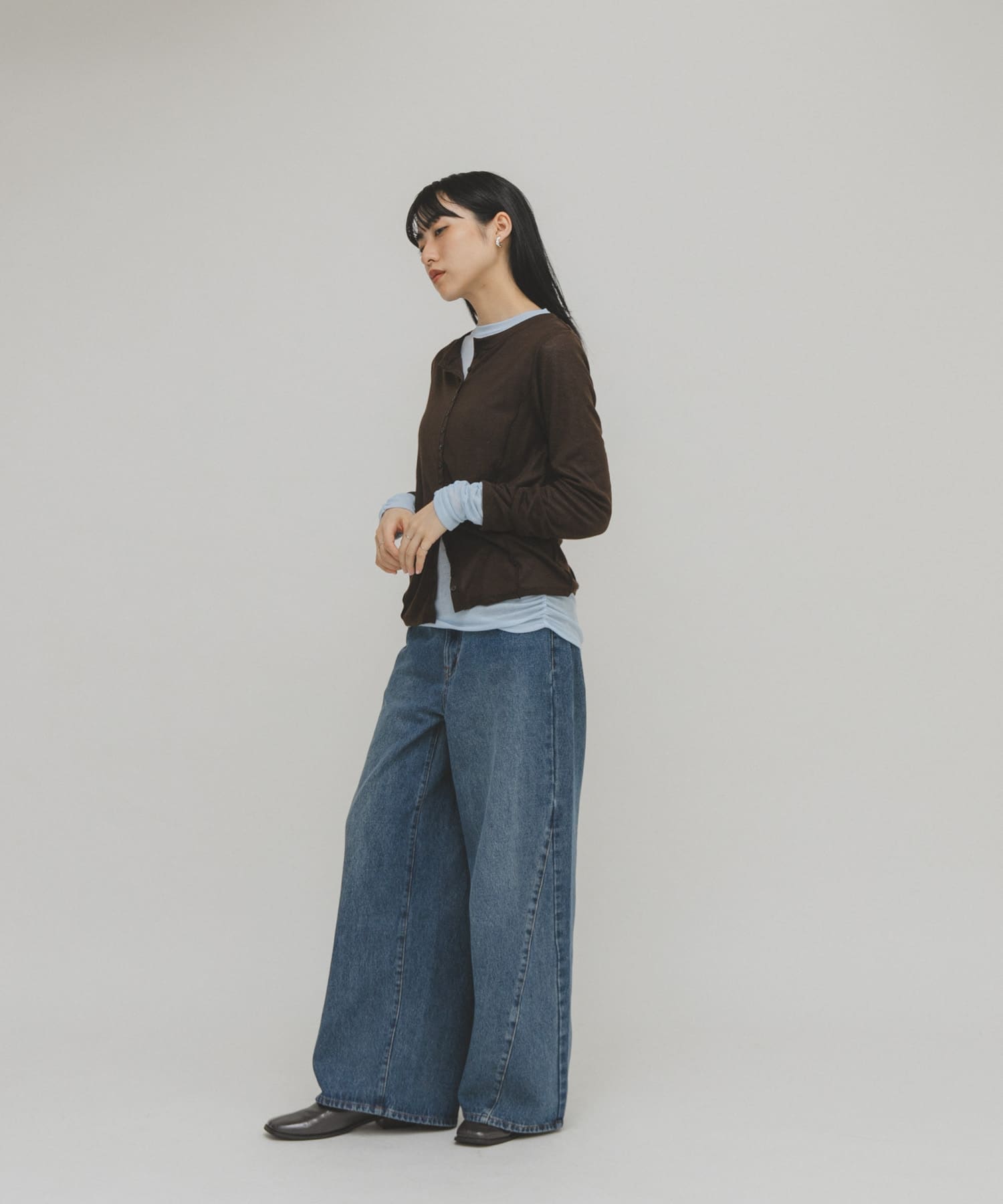 身長：160cm サイズ：one