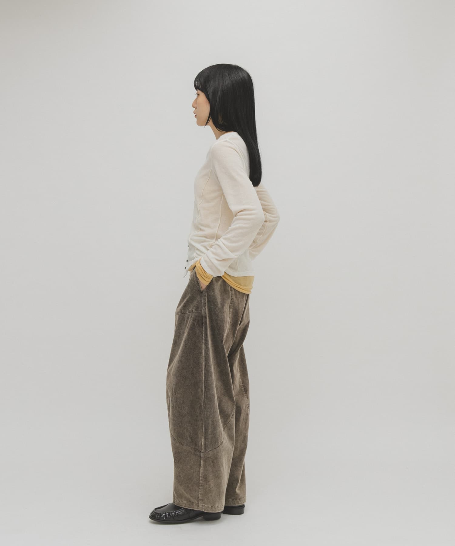 身長：160cm サイズ：one