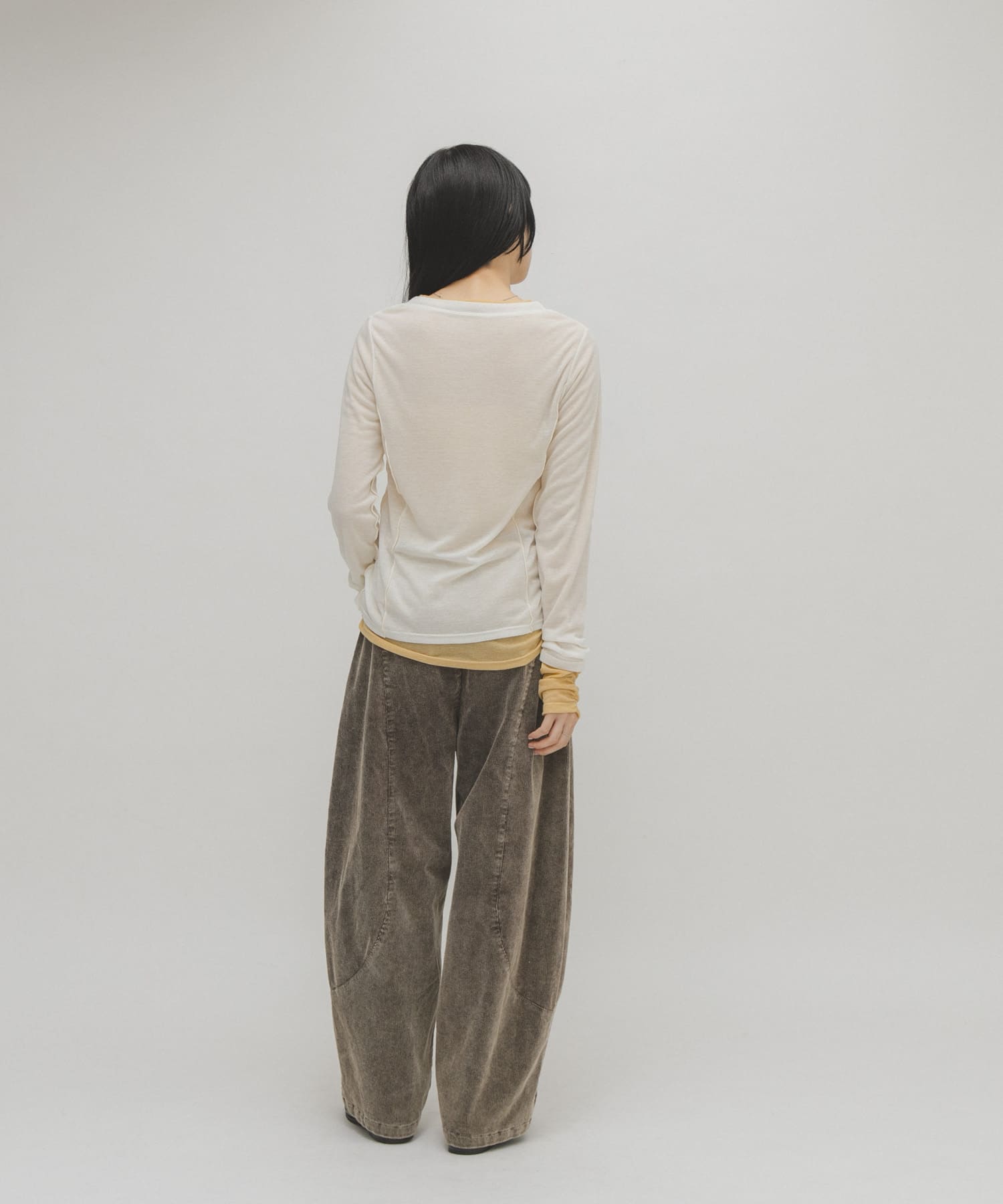 身長：160cm サイズ：one