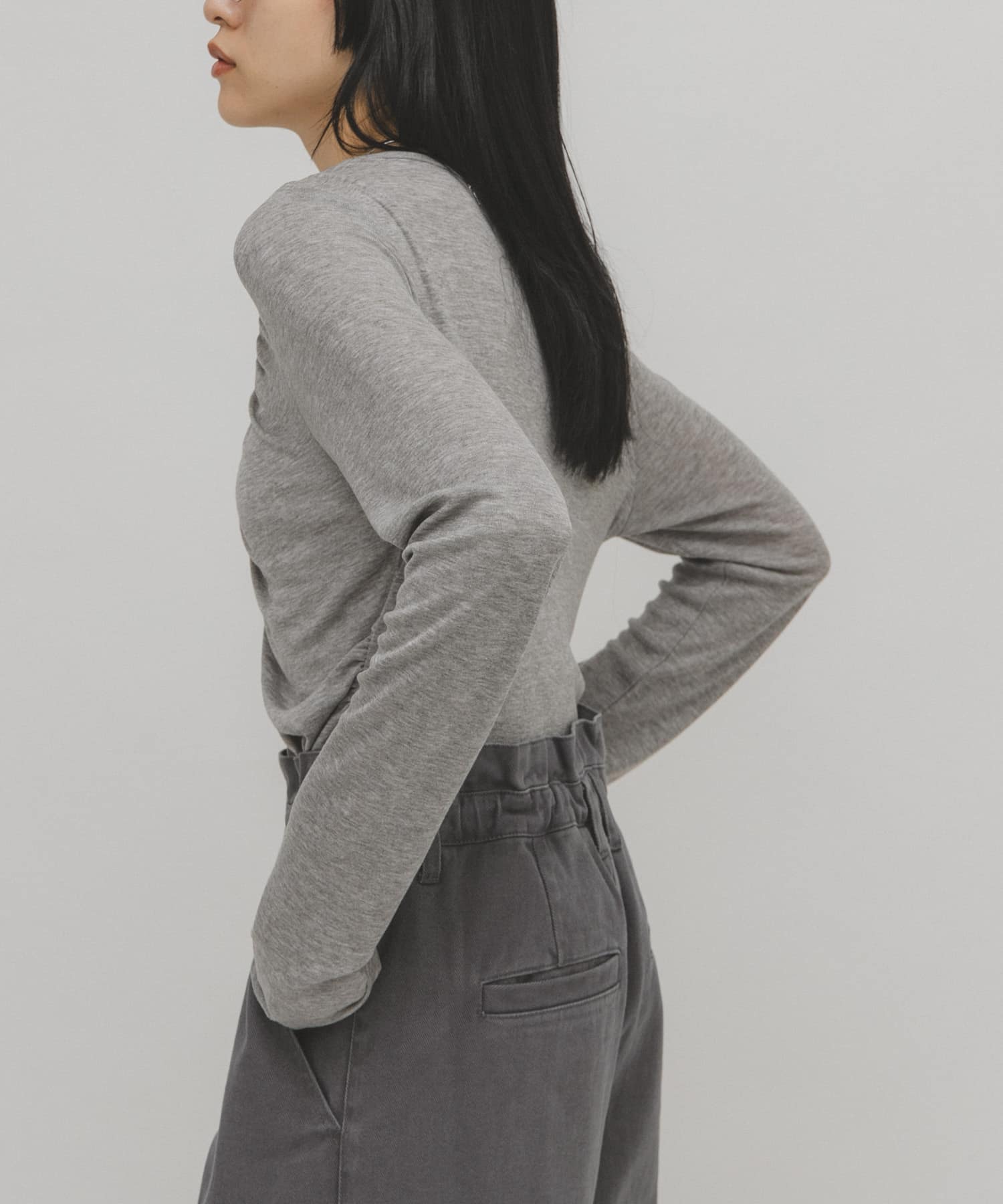 身長：160cm サイズ：one