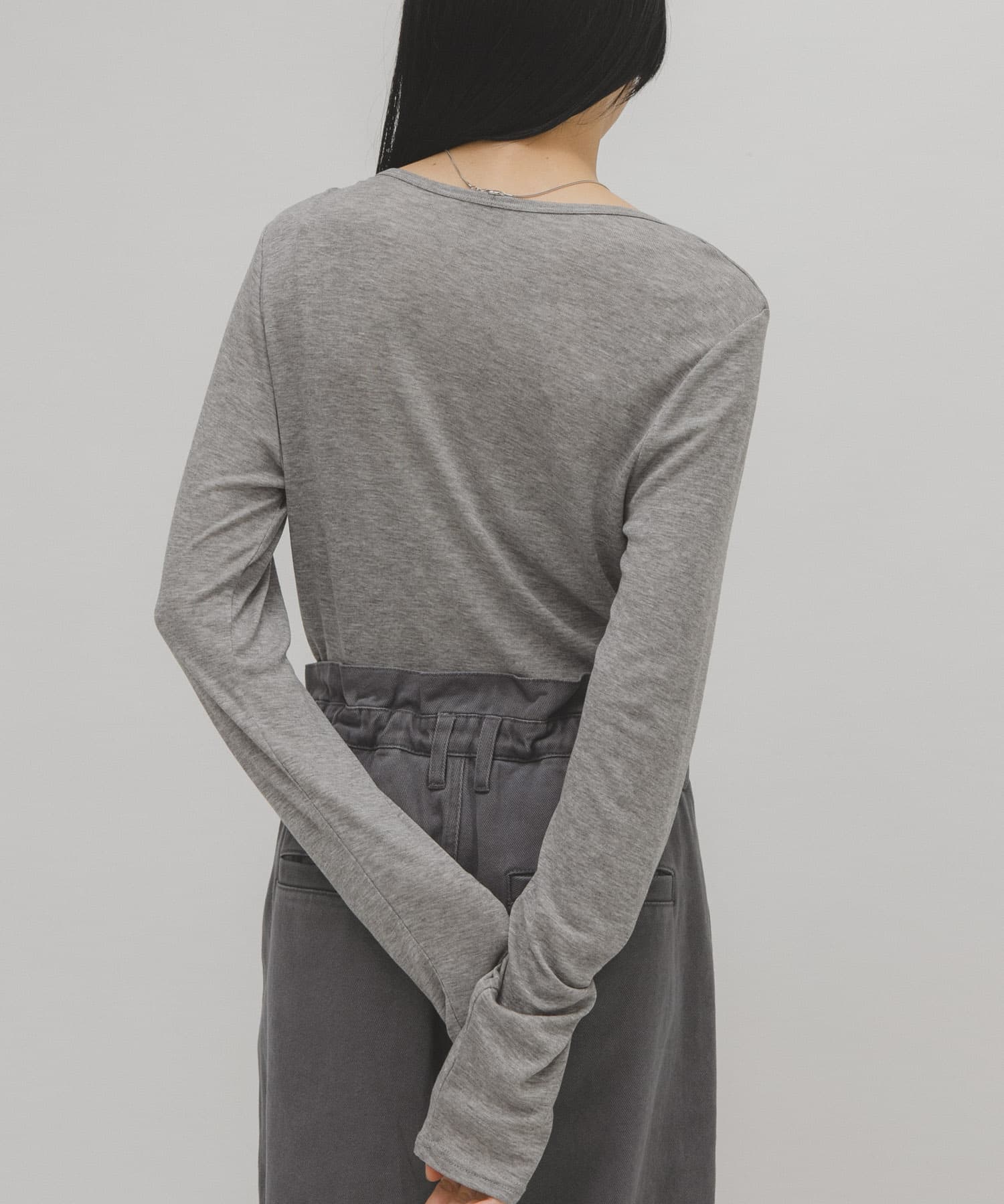 身長：160cm サイズ：one