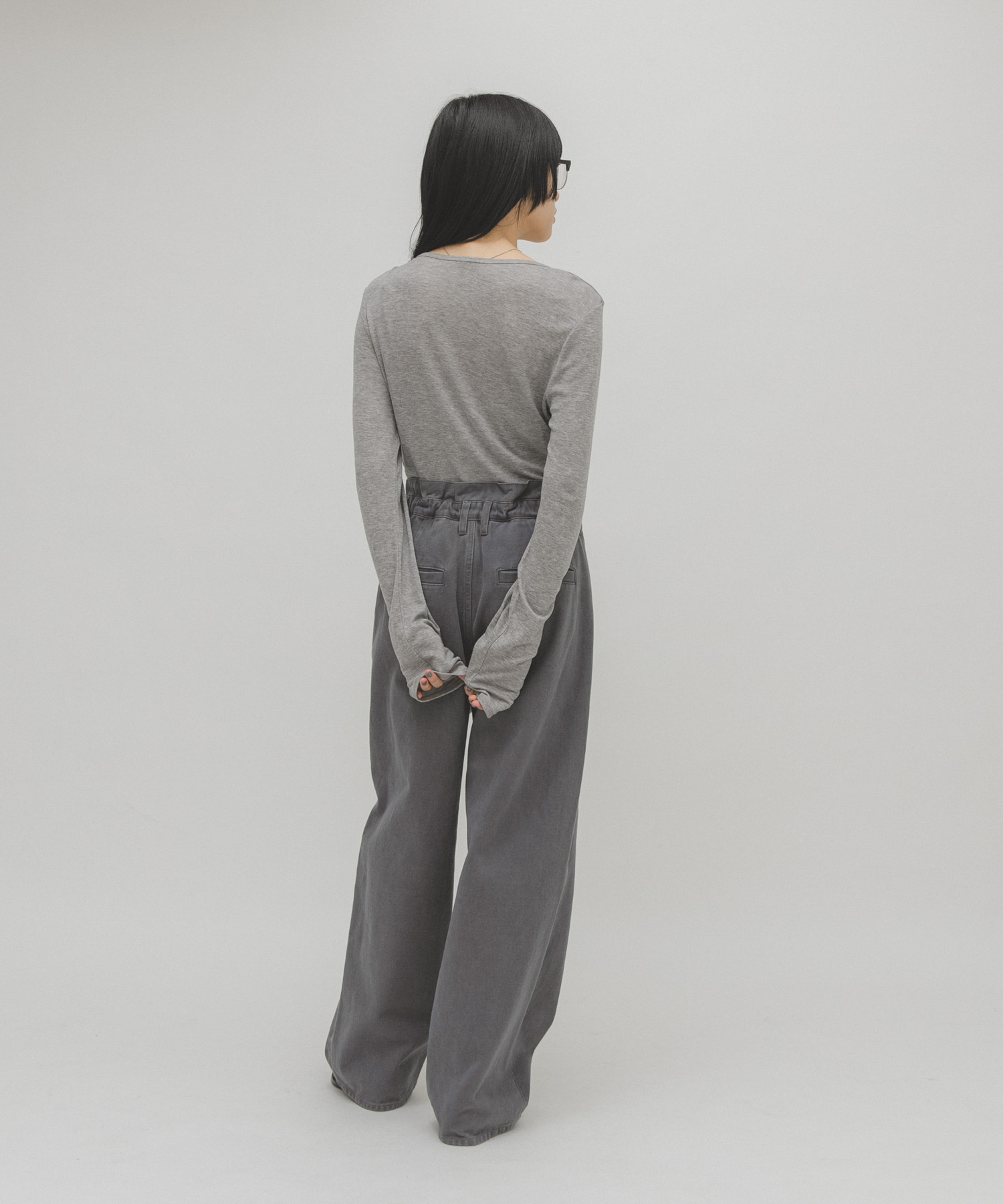身長：160cm サイズ：one