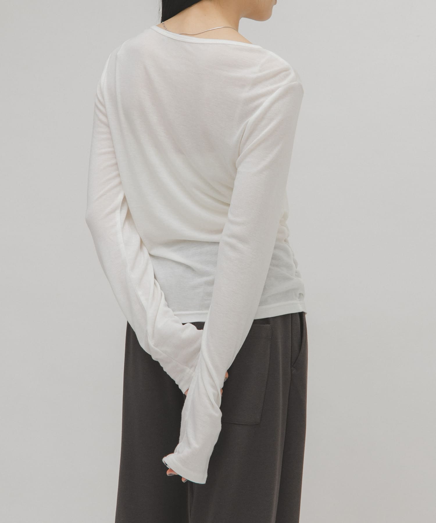 身長：160cm サイズ：one