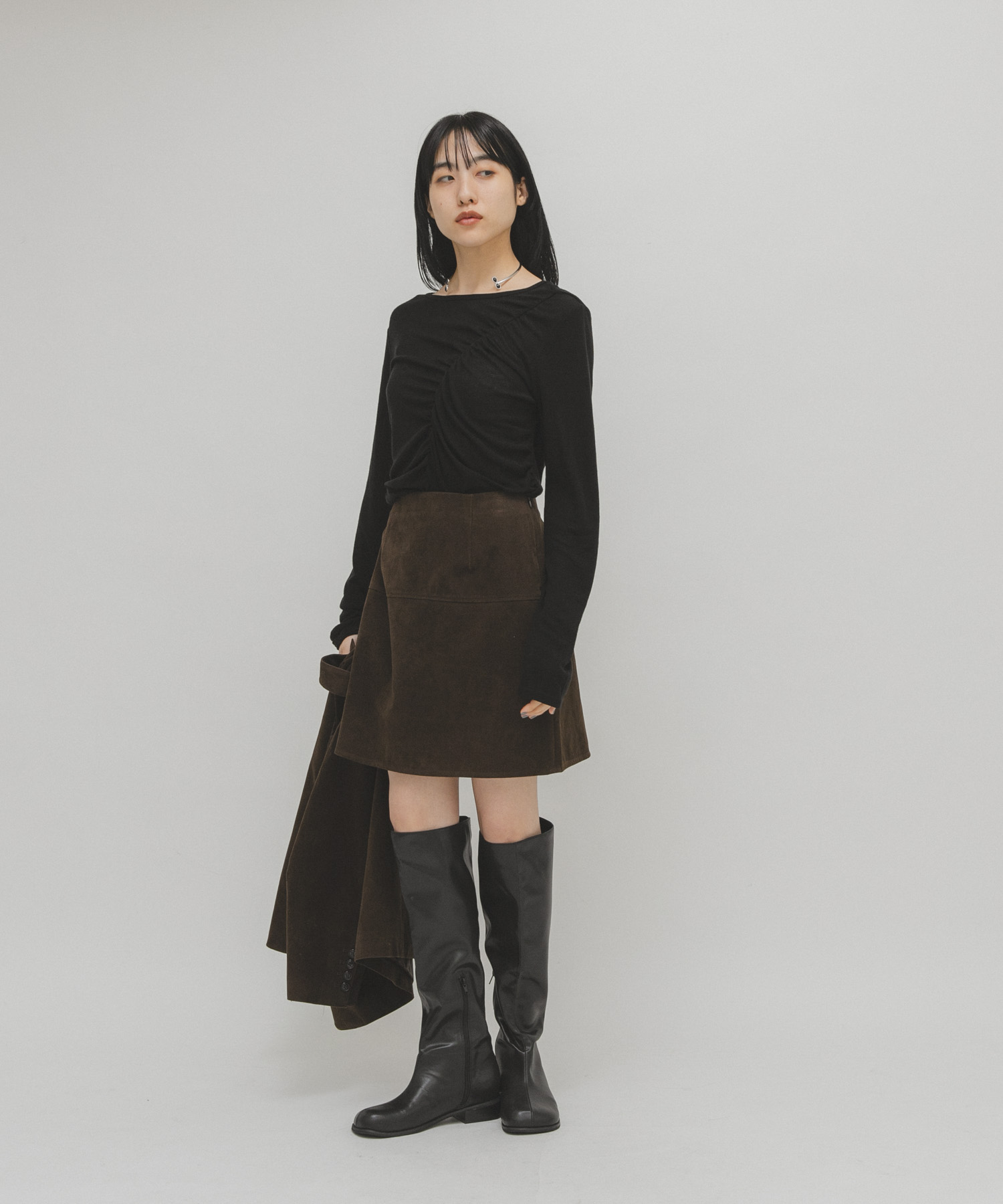 身長：160cm サイズ：one
