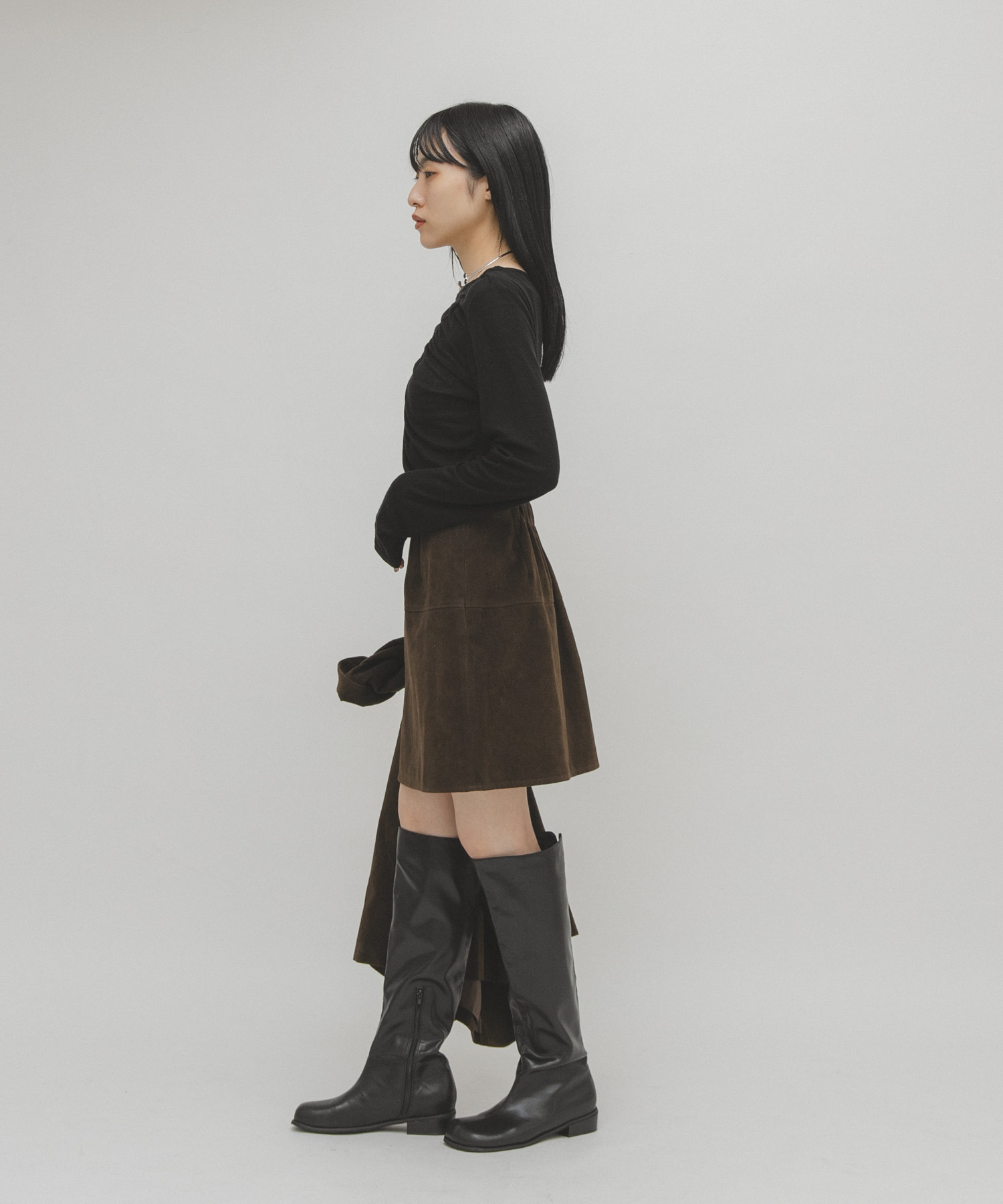 身長：160cm サイズ：one