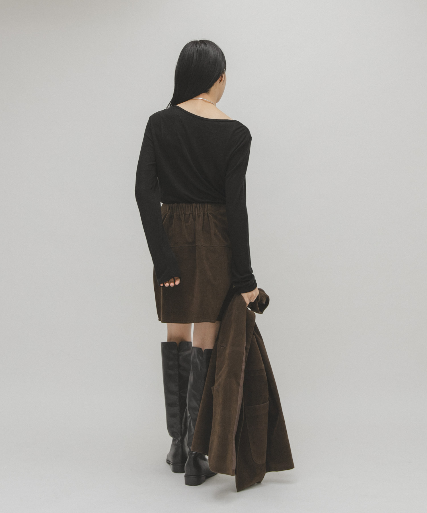 身長：160cm サイズ：one