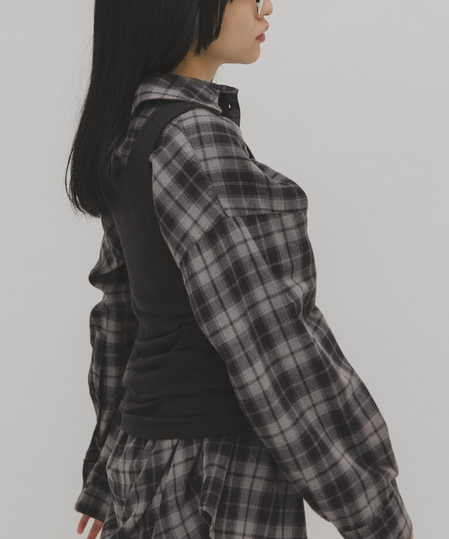 身長：160cm サイズ：one