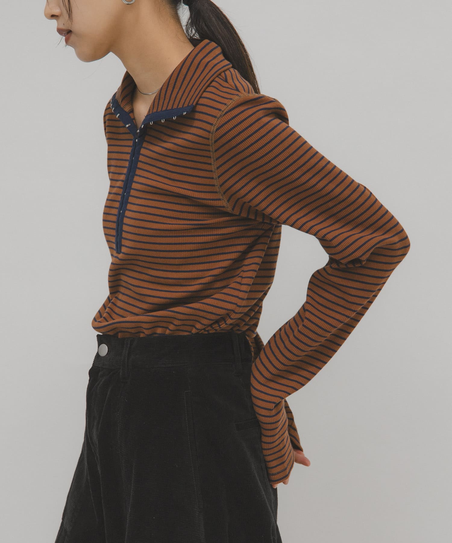 BROWN×NVY
