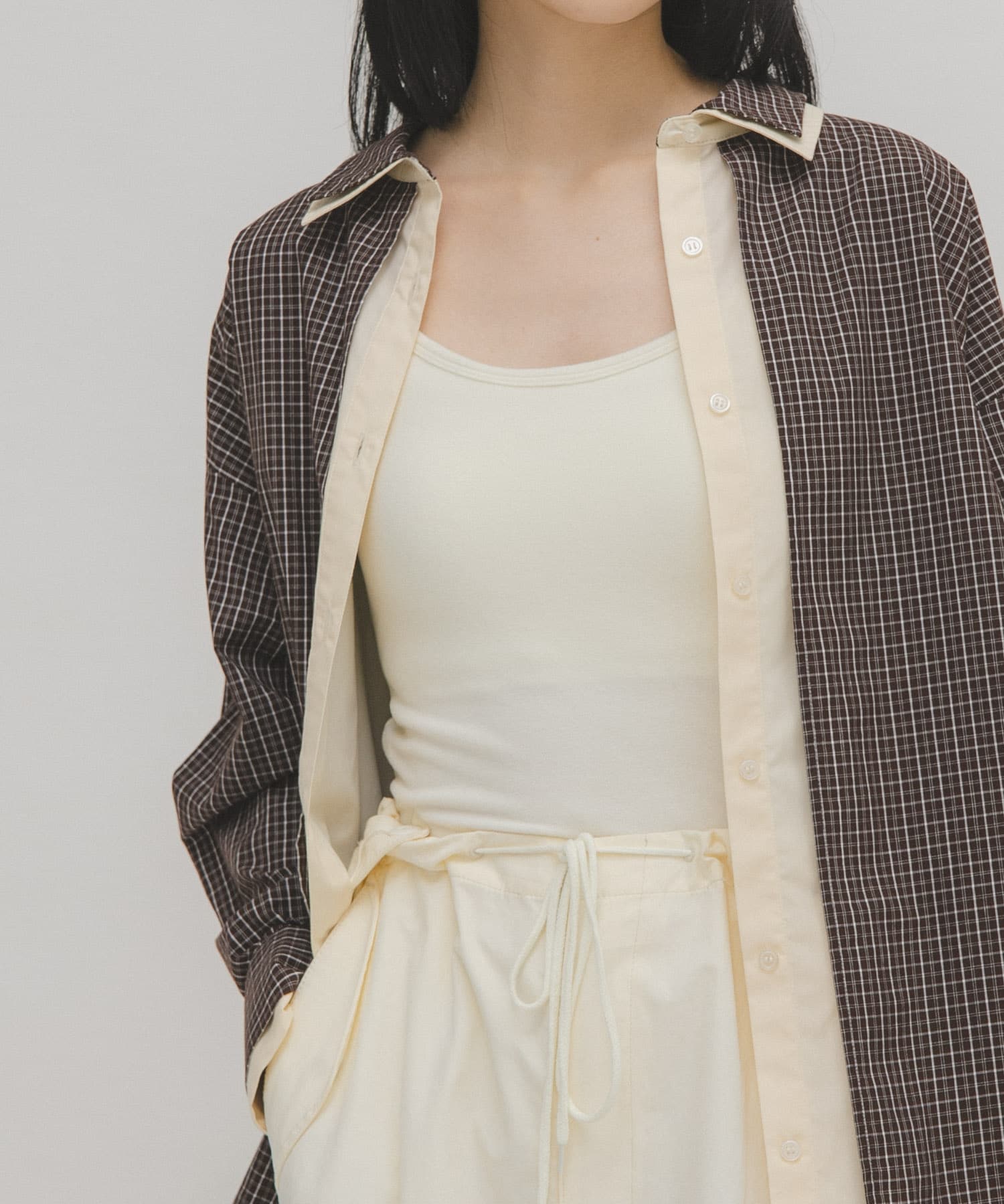 身長：160cm サイズ：one