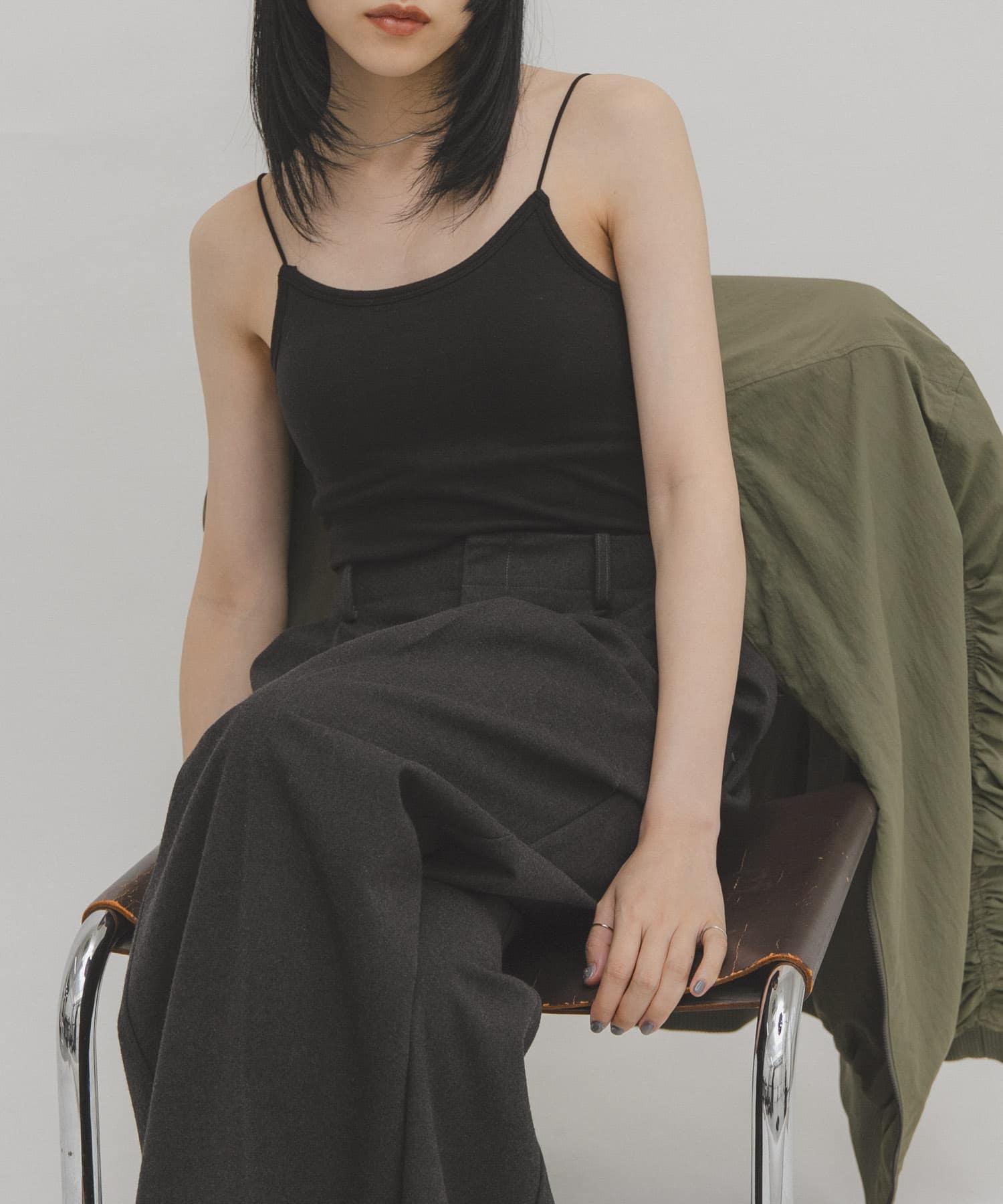 身長：160cm サイズ：one