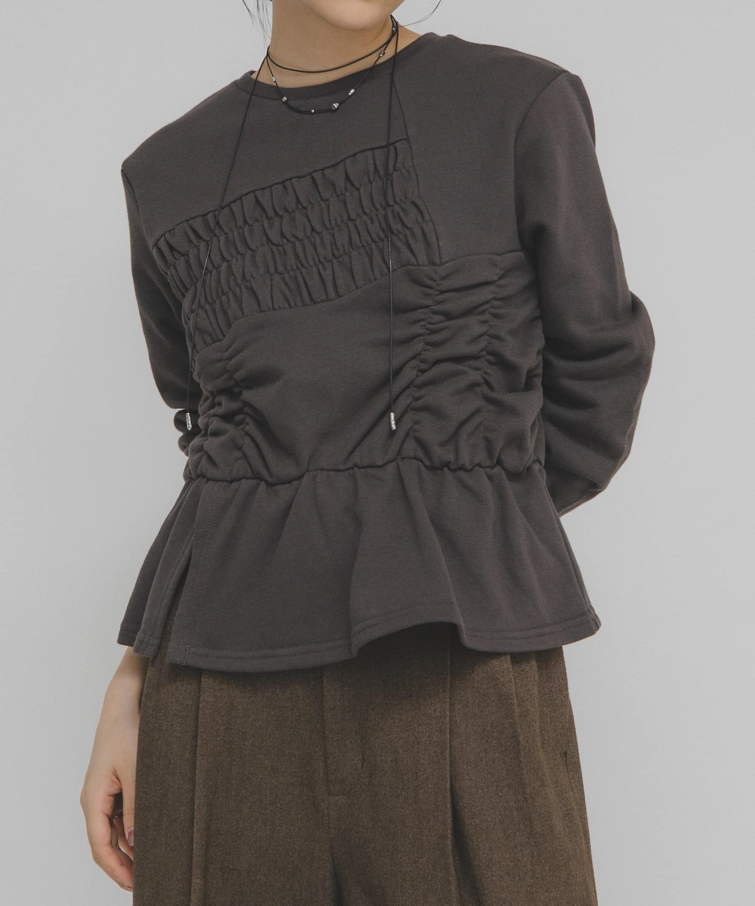 身長 : 160cm サイズ : one