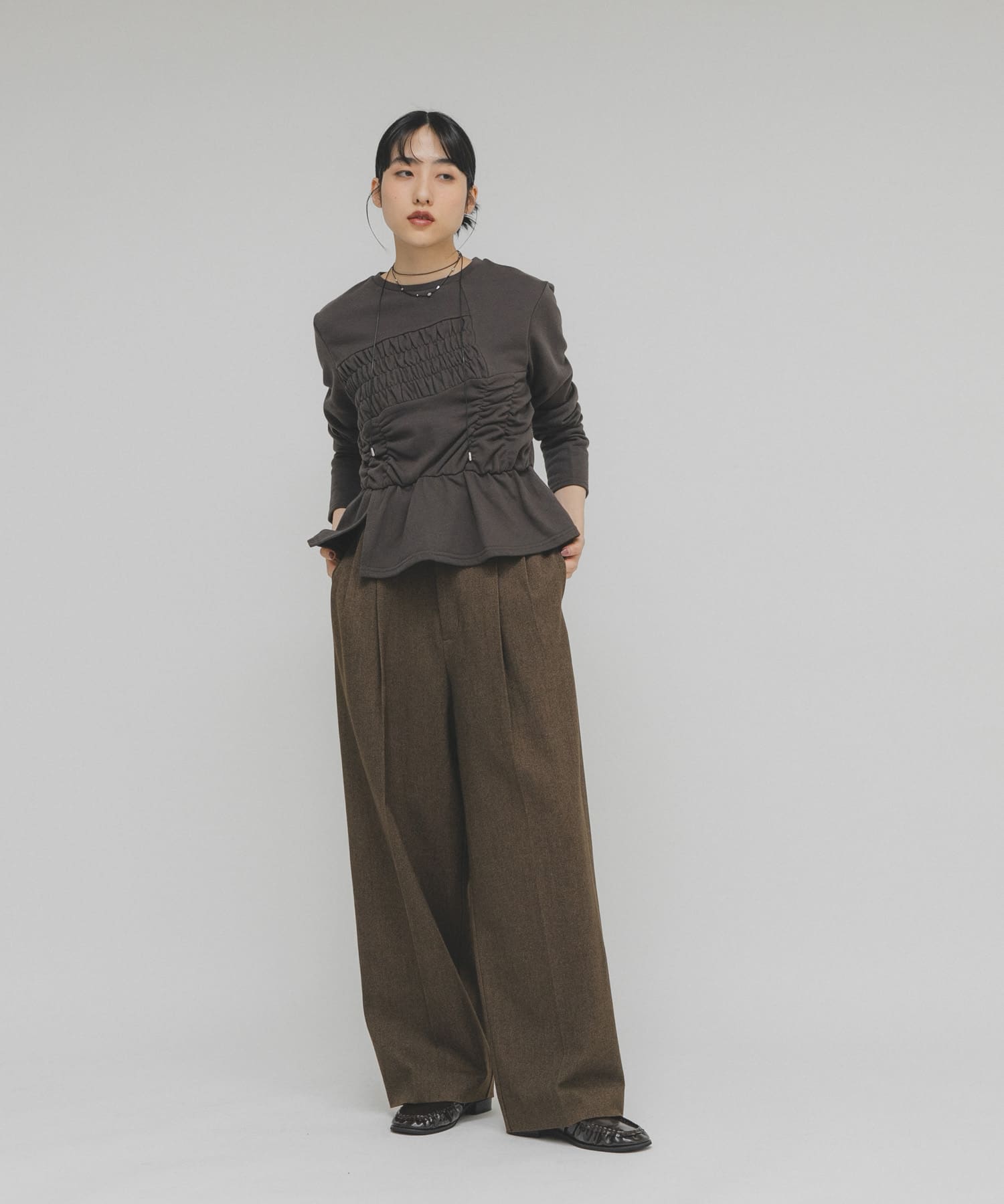 身長 : 160cm サイズ : one