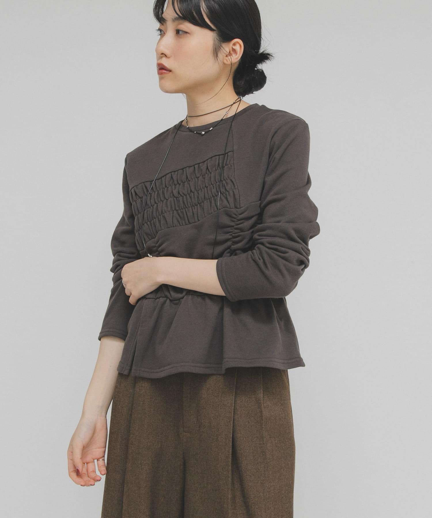 身長 : 160cm サイズ : one