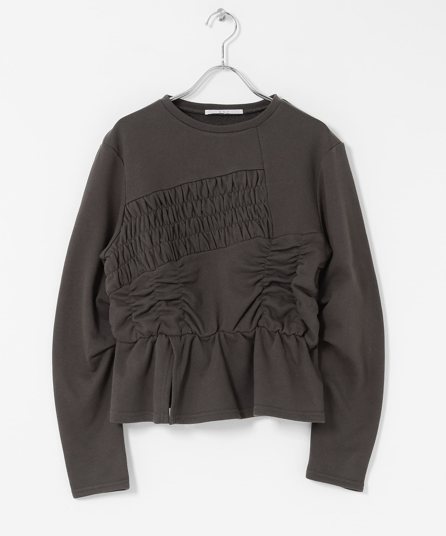 ランダムシャーリングプルオーバー CHARCOAL One