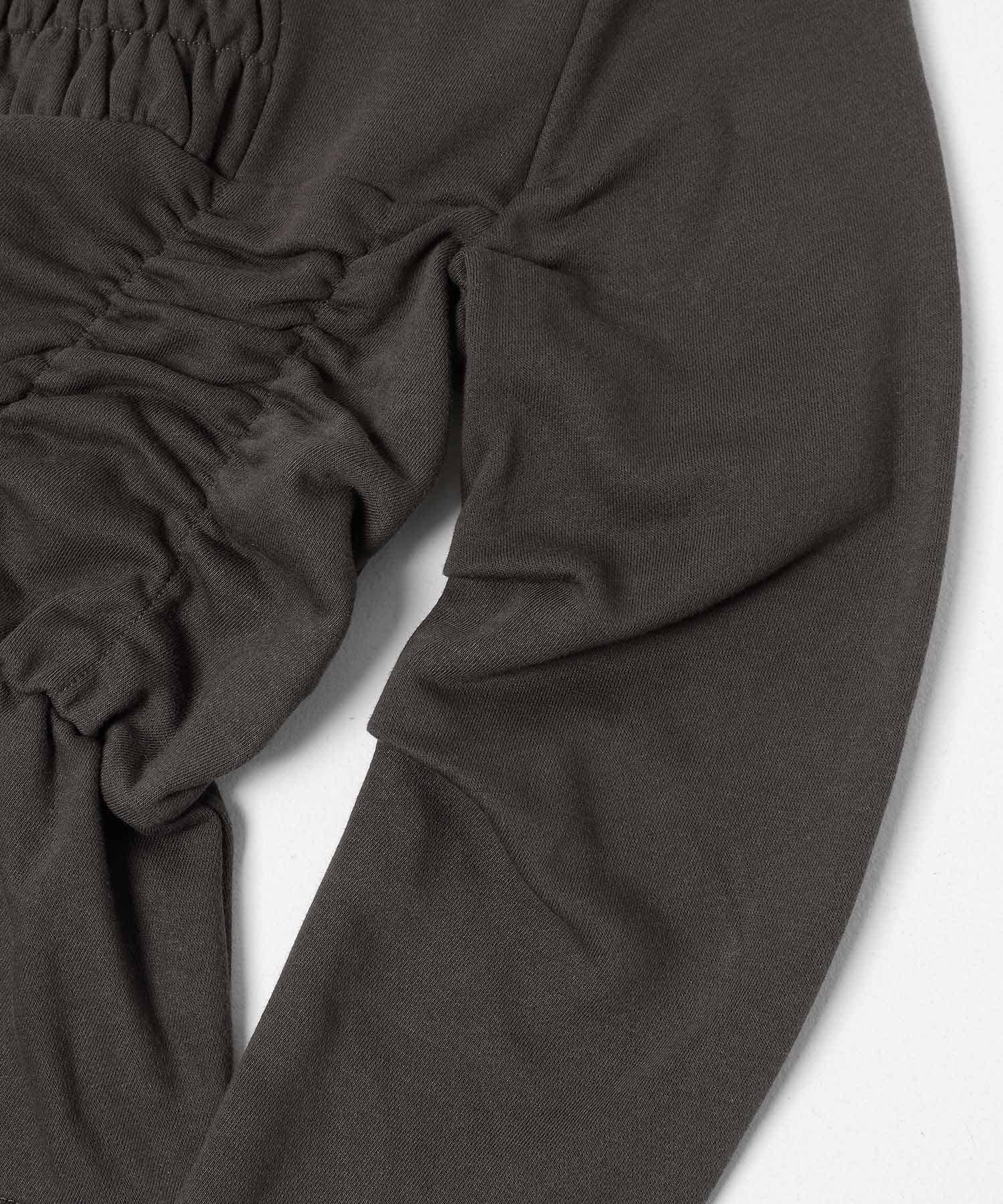 ランダムシャーリングプルオーバー CHARCOAL One