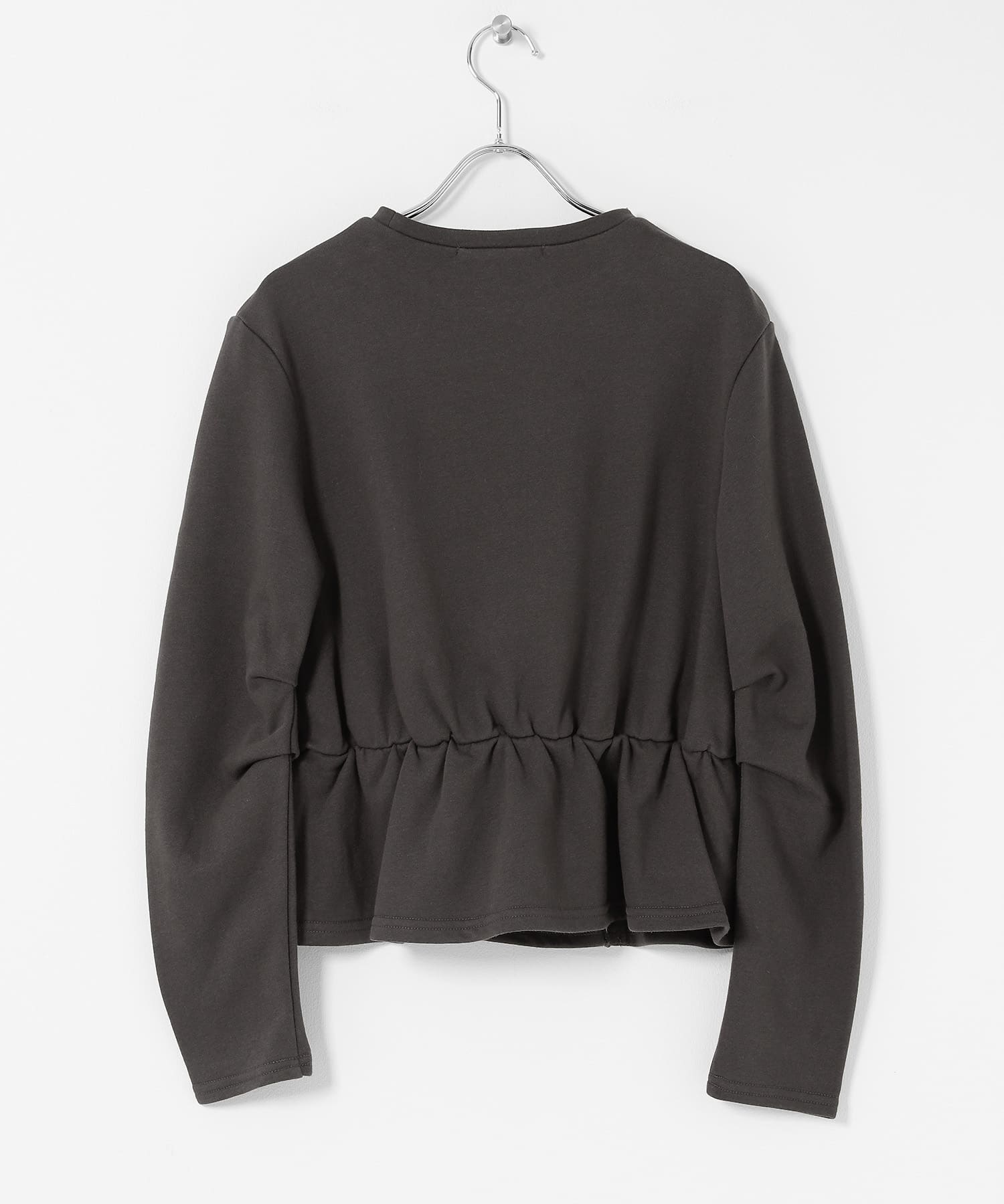 ランダムシャーリングプルオーバー CHARCOAL One