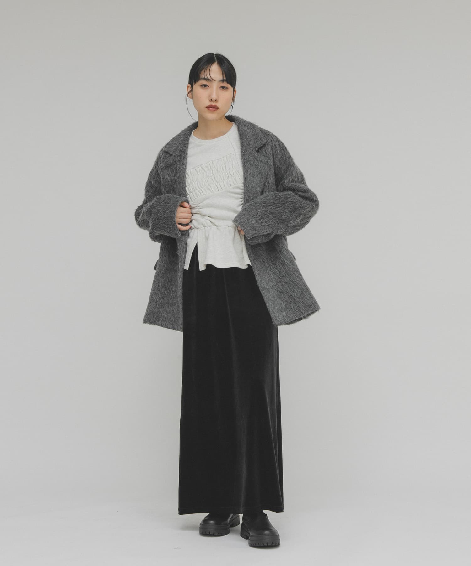 身長 : 160cm サイズ : one