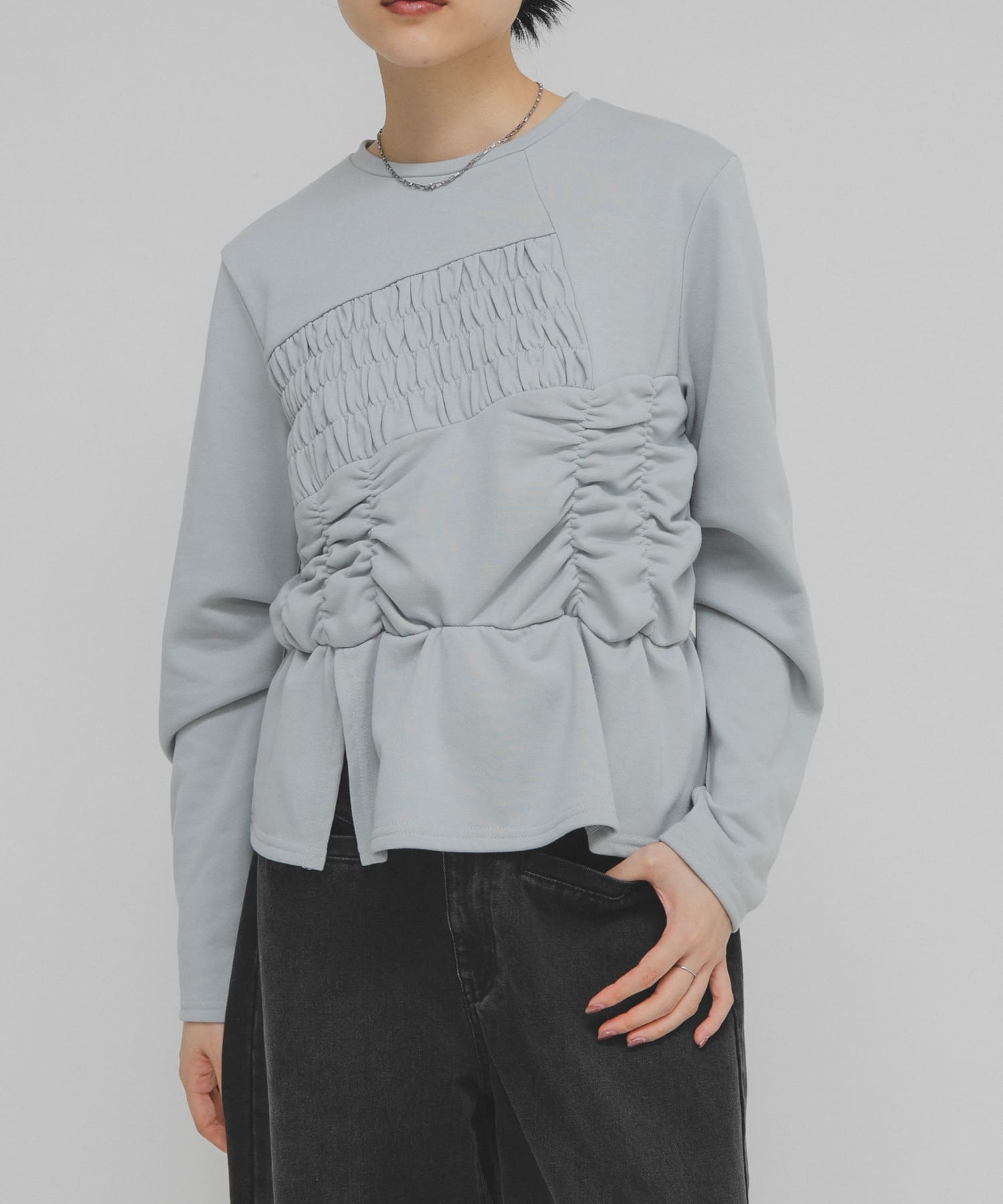 身長 : 160cm サイズ : one