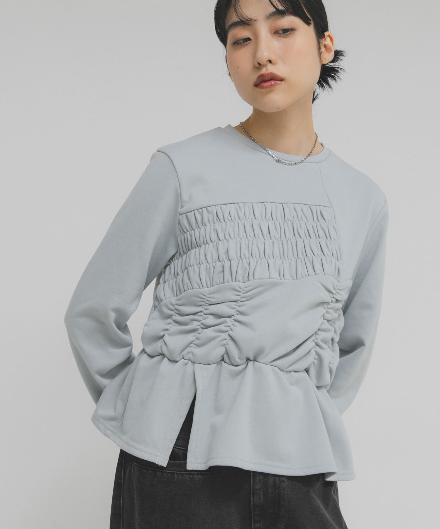 身長 : 160cm サイズ : one