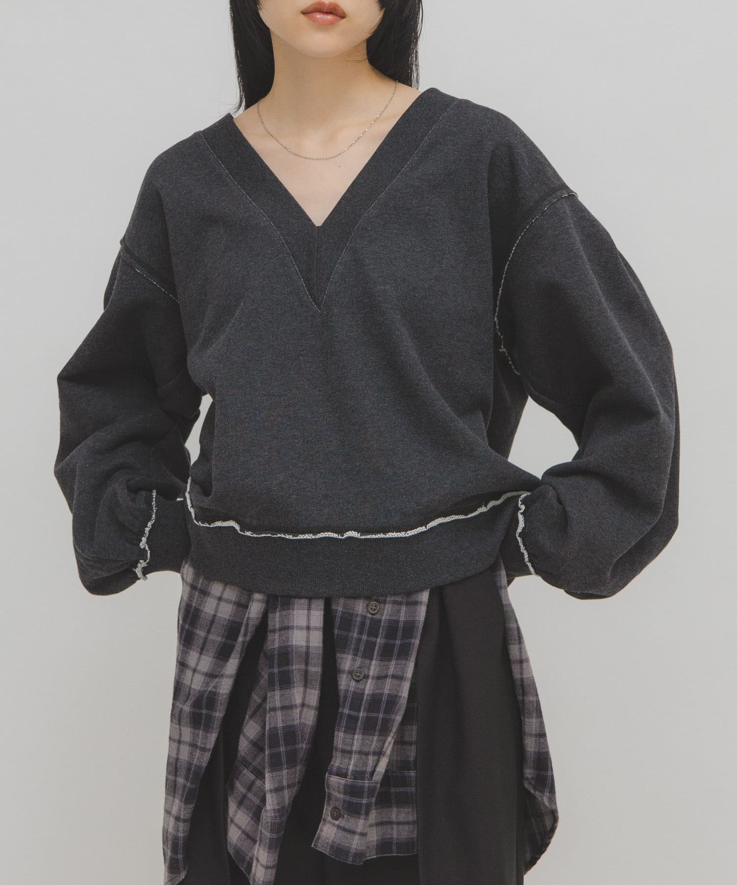 身長：160cm サイズ：one