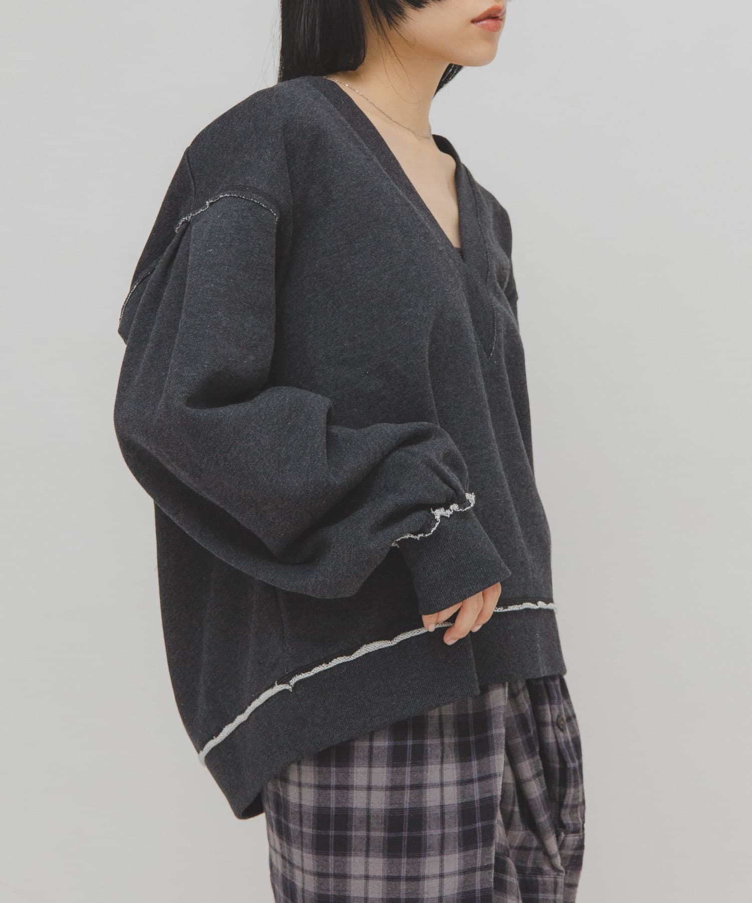 身長：160cm サイズ：one