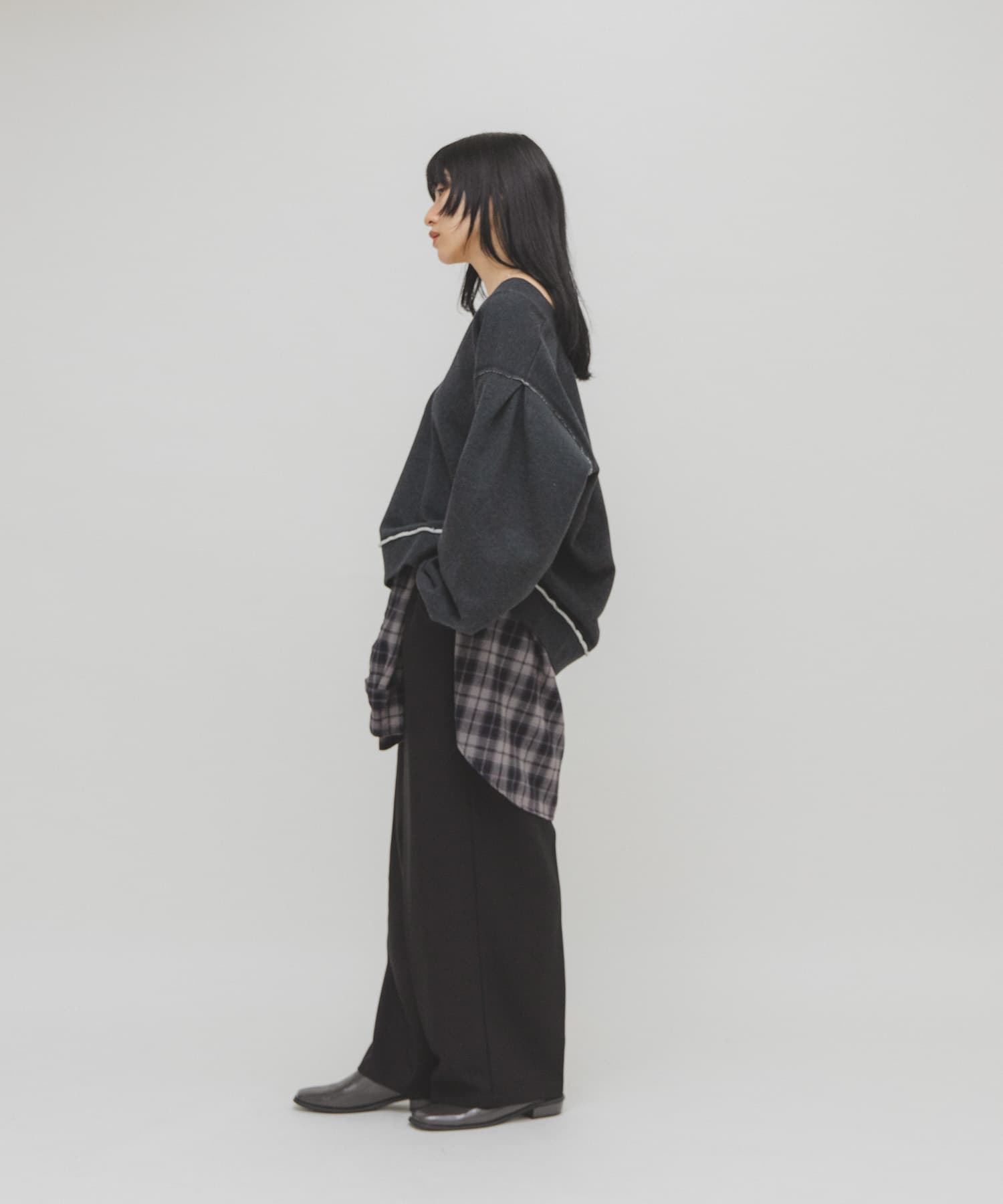 身長：160cm サイズ：one