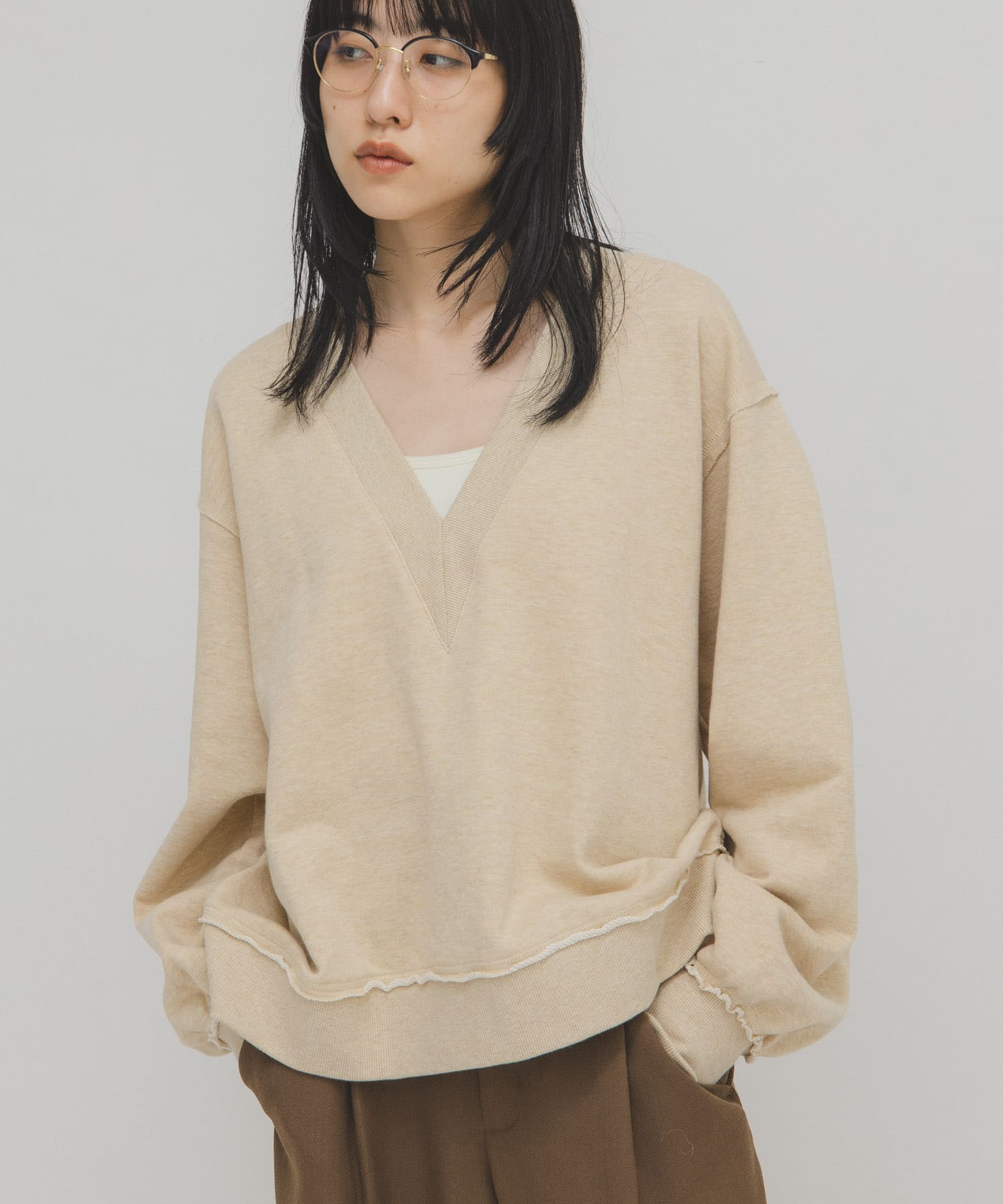 身長：160cm サイズ：one