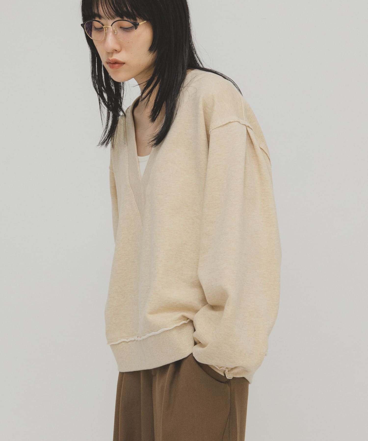 身長：160cm サイズ：one