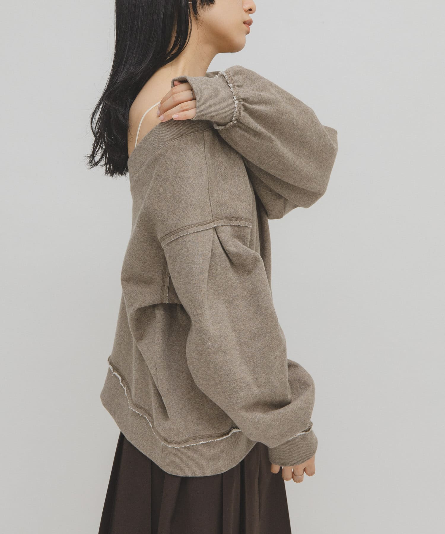 身長：160cm サイズ：one