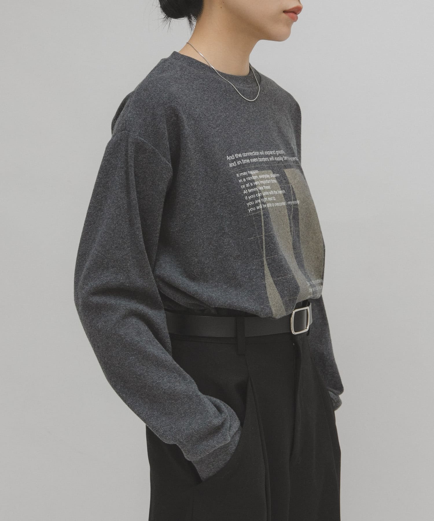 ナップドルーズプリントTEE