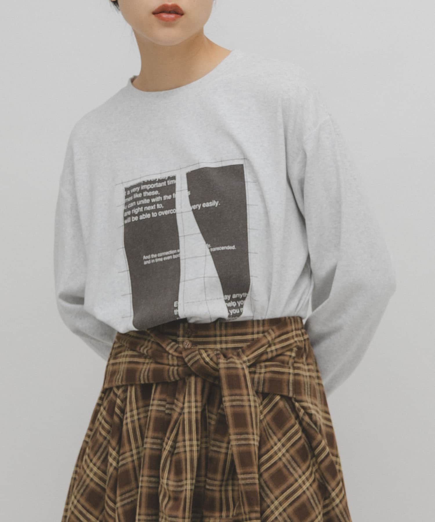 身長：160cm サイズ：one