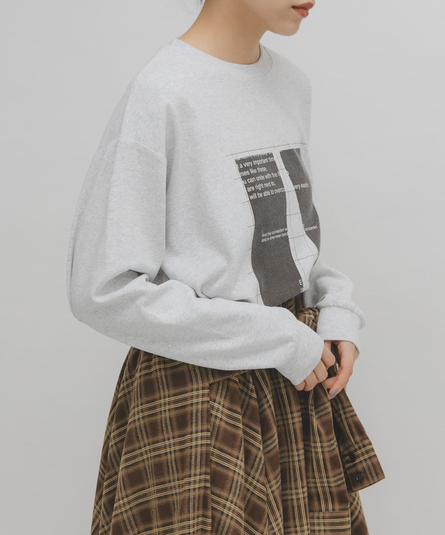 身長：160cm サイズ：one