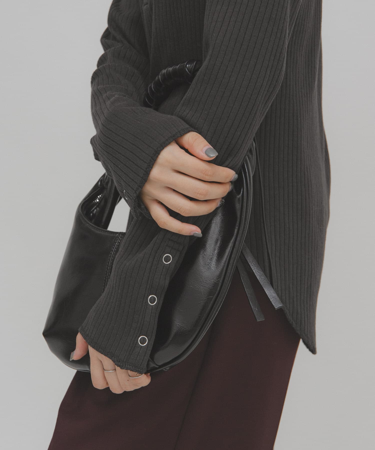 身長：160cm サイズ：one