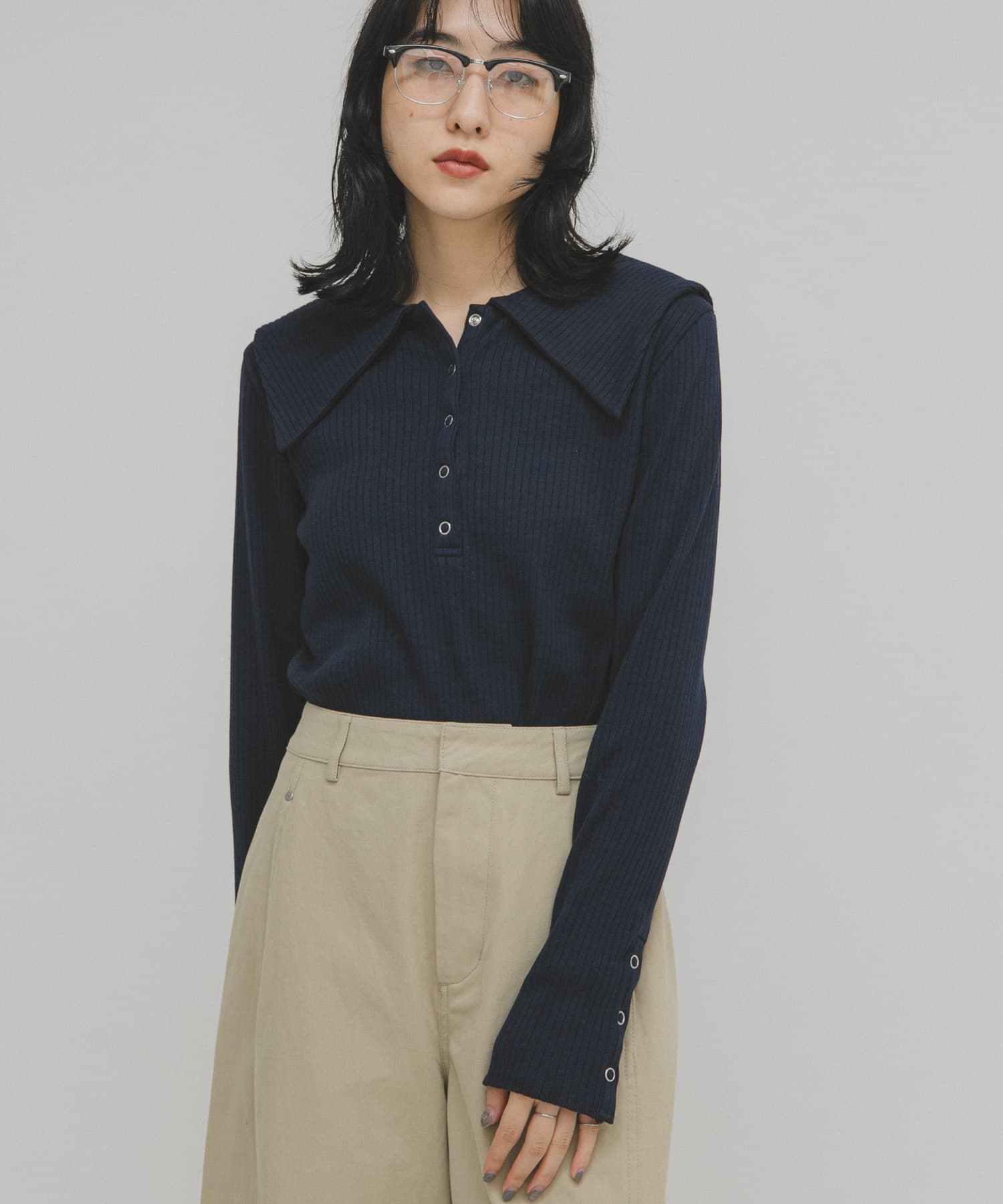 身長：160cm サイズ：one