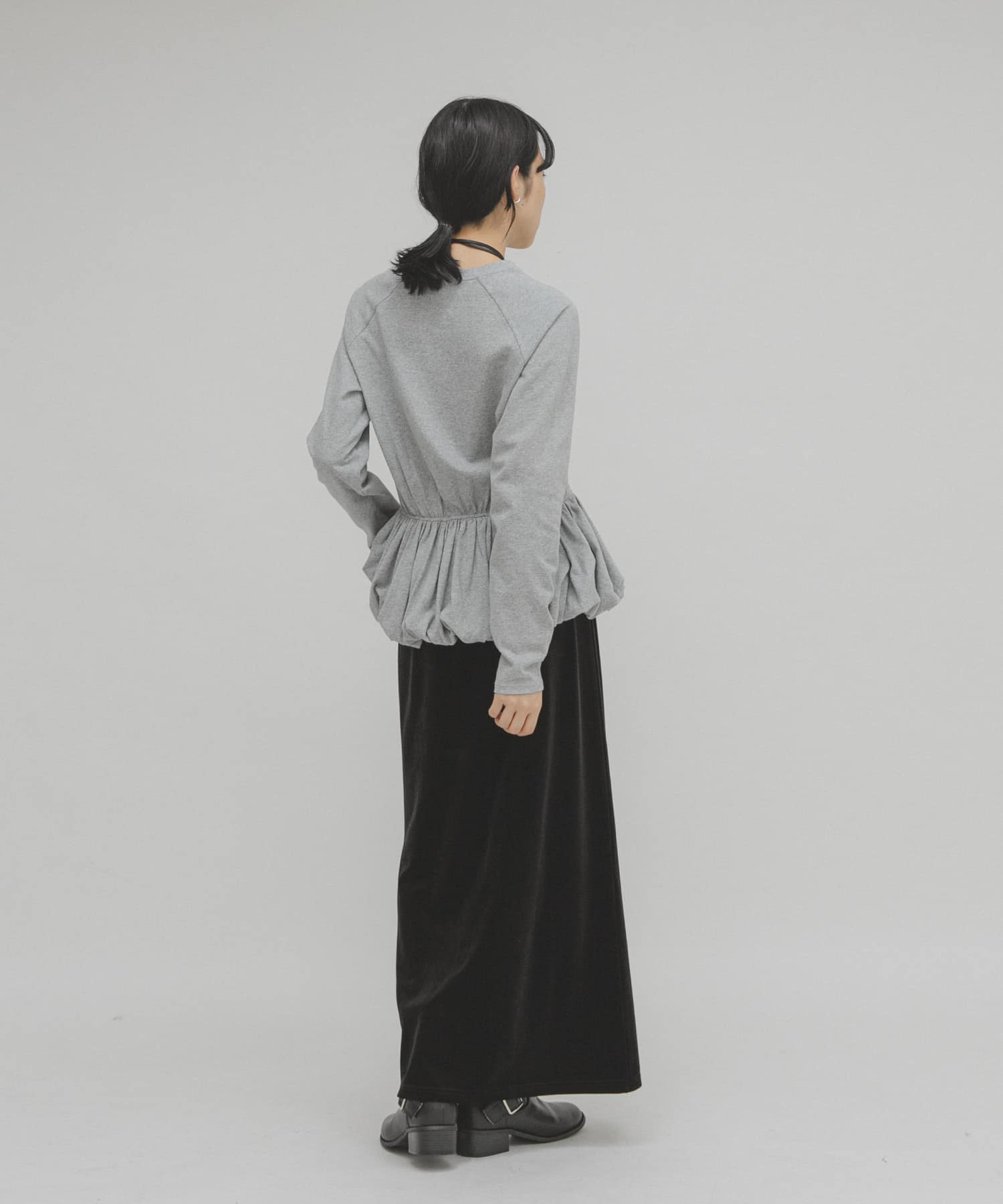 身長：160cm サイズ：one