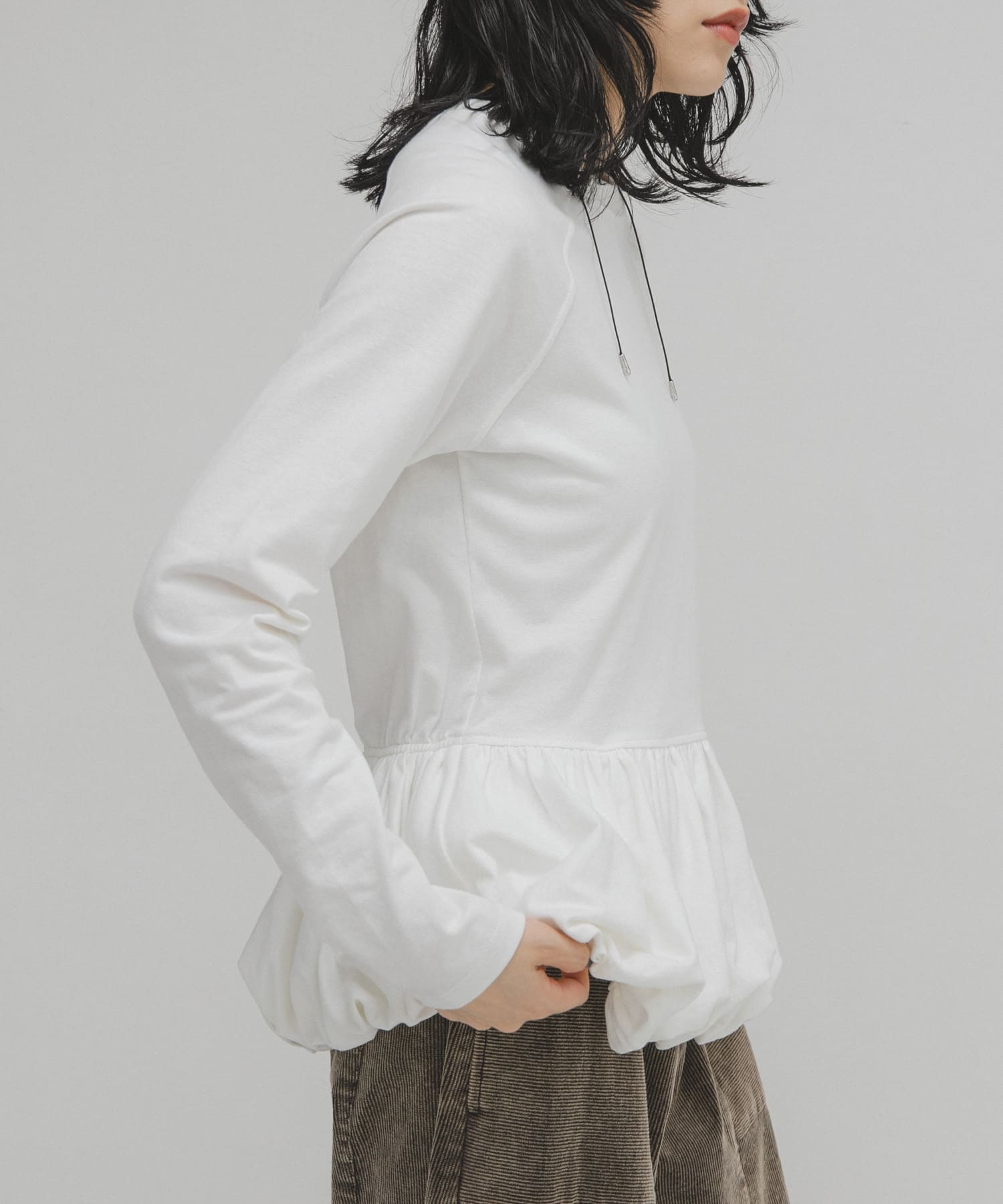 身長：160cm サイズ：one