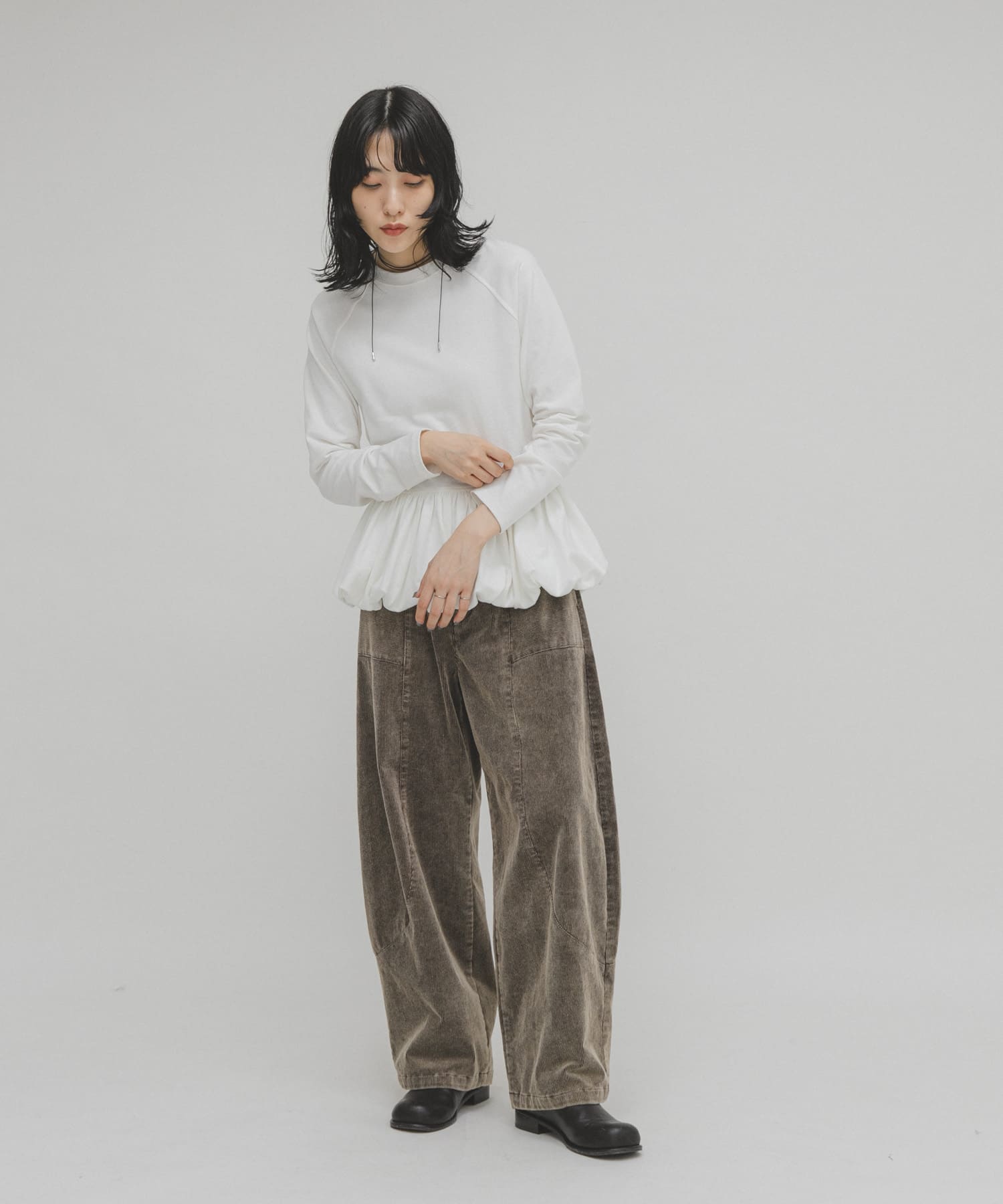 身長：160cm サイズ：one