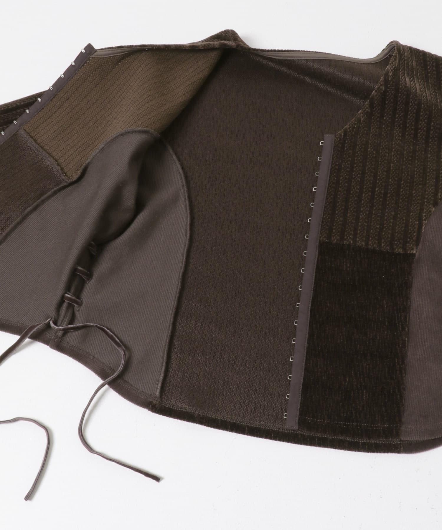 モールジャガードカーディガン BROWN One