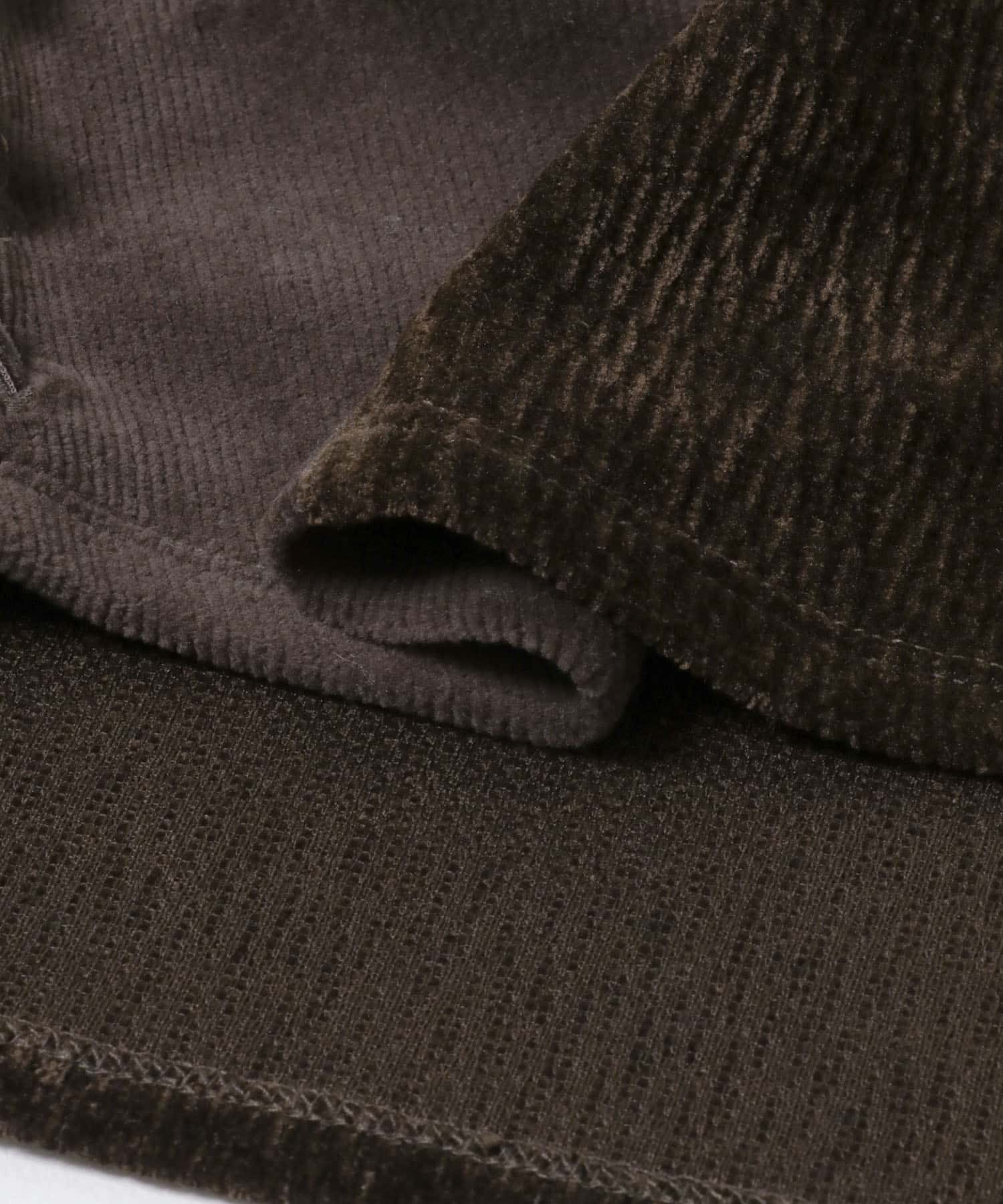 モールジャガードカーディガン BROWN One