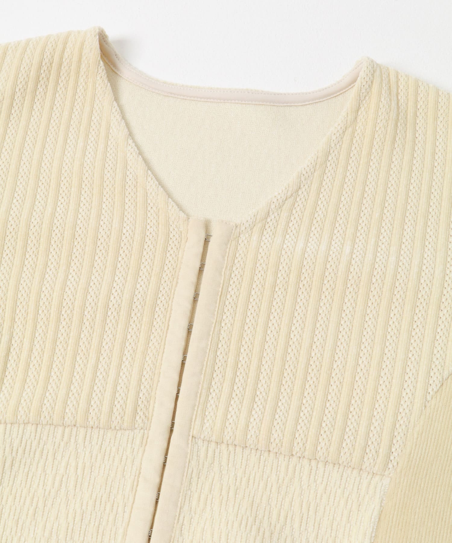 モールジャガードカーディガン BEIGE One