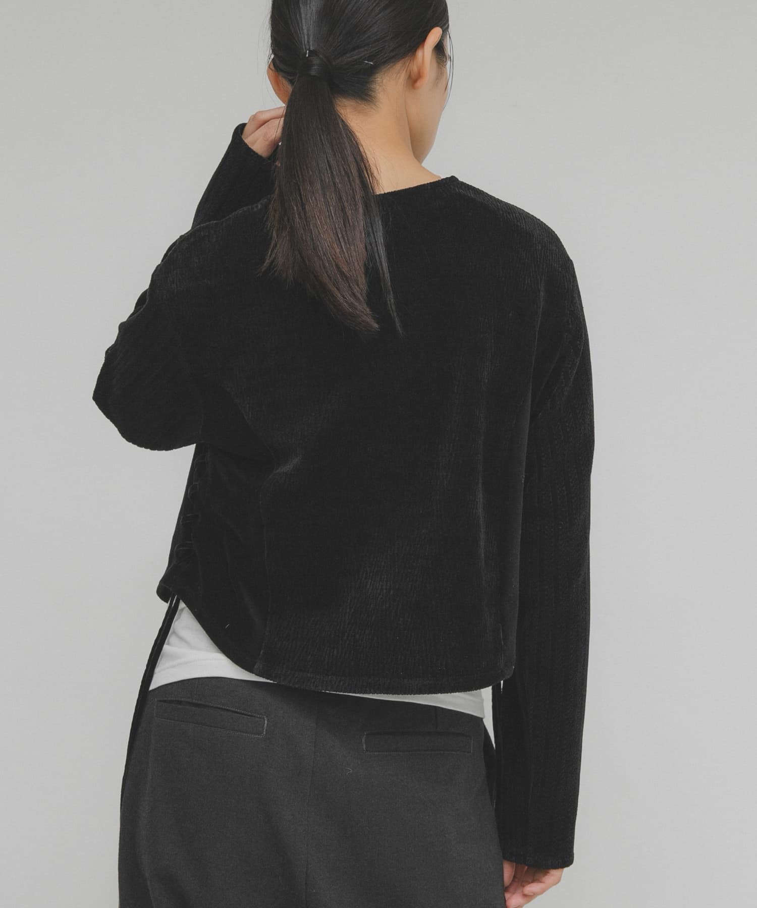 身長 : 163cm サイズ : one
